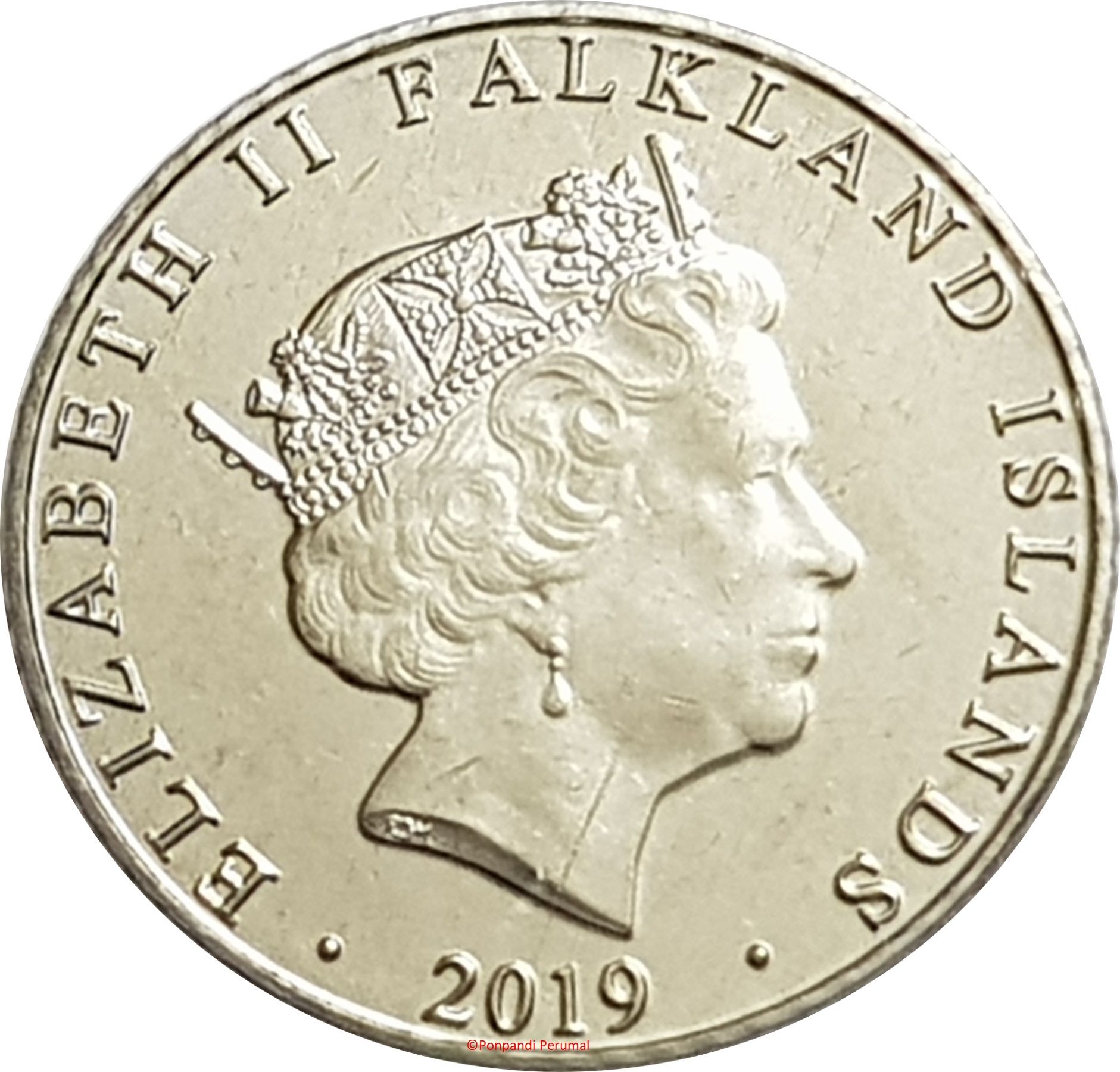 2019 5 Pe Struck at the Tower Mint, London (England). MS