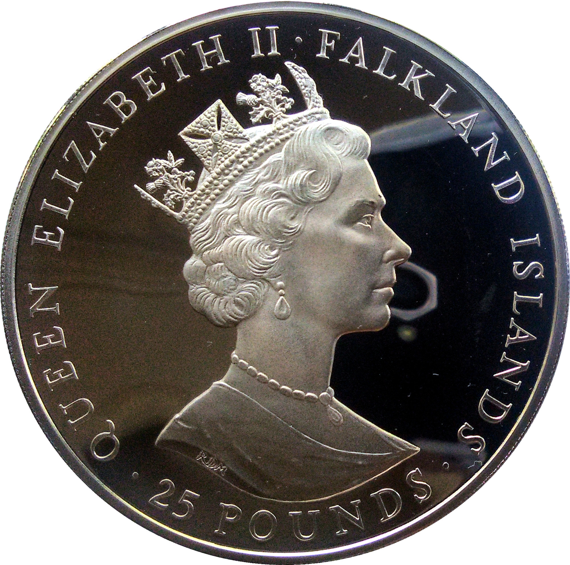 1986 £25 Proof PR