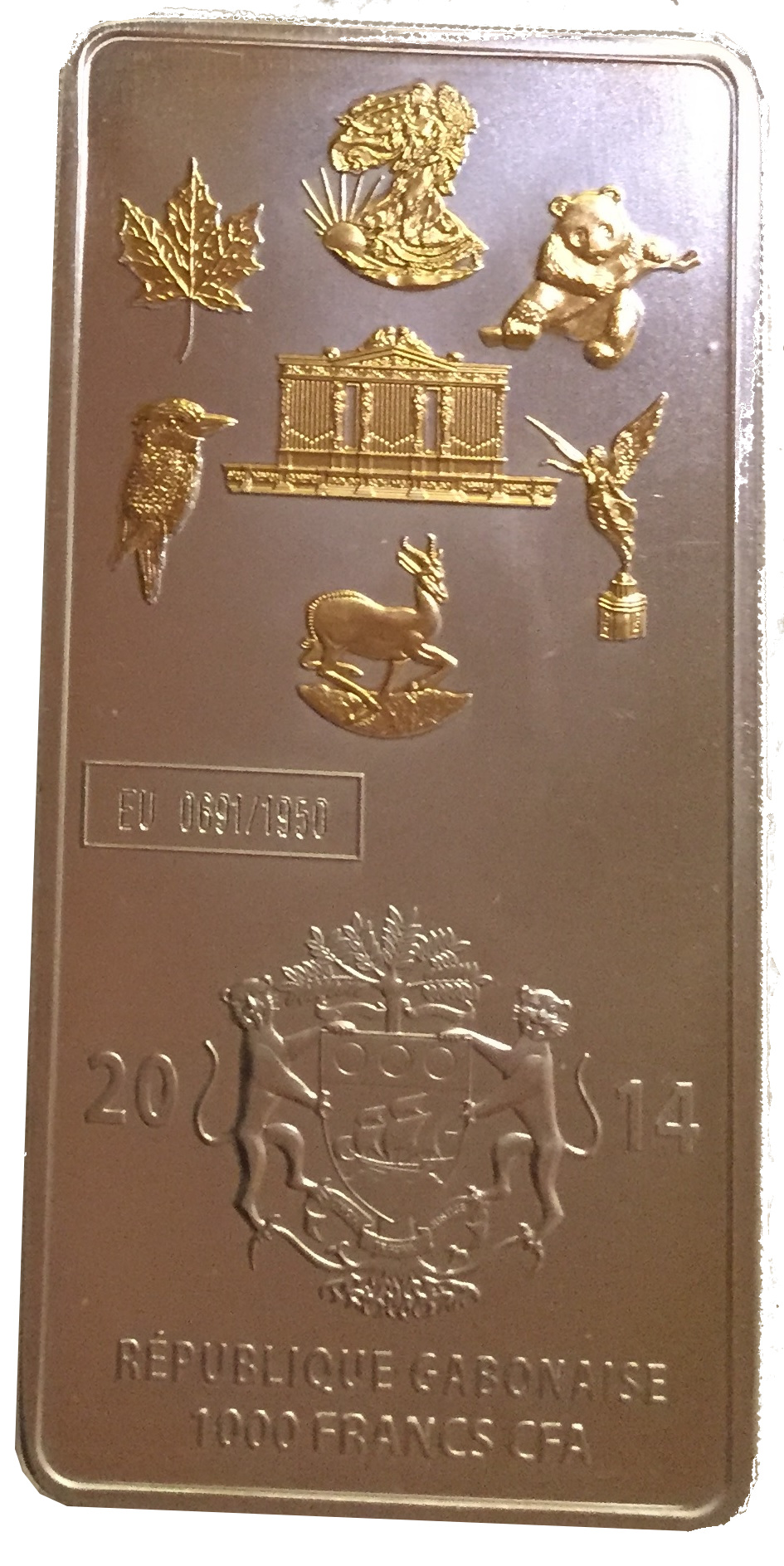 2014 1000 Fr CF Africa (AF) MS