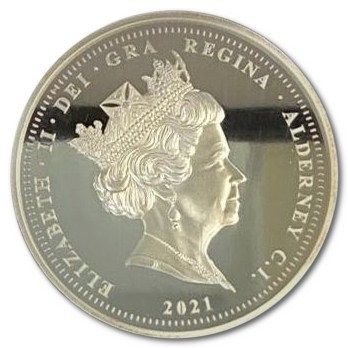 2021 £5 Proof PR