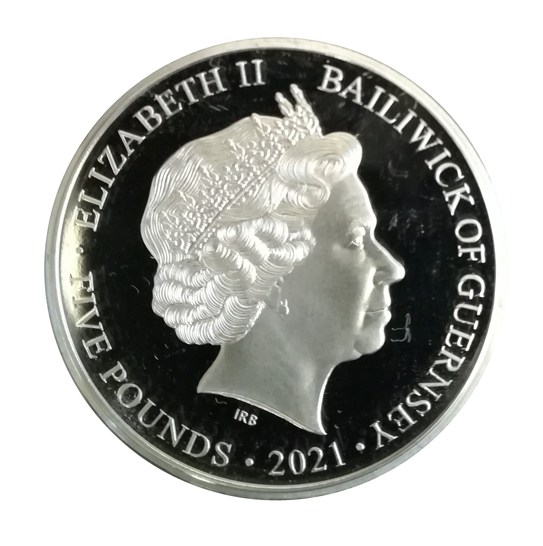 2021 £5 proof PR