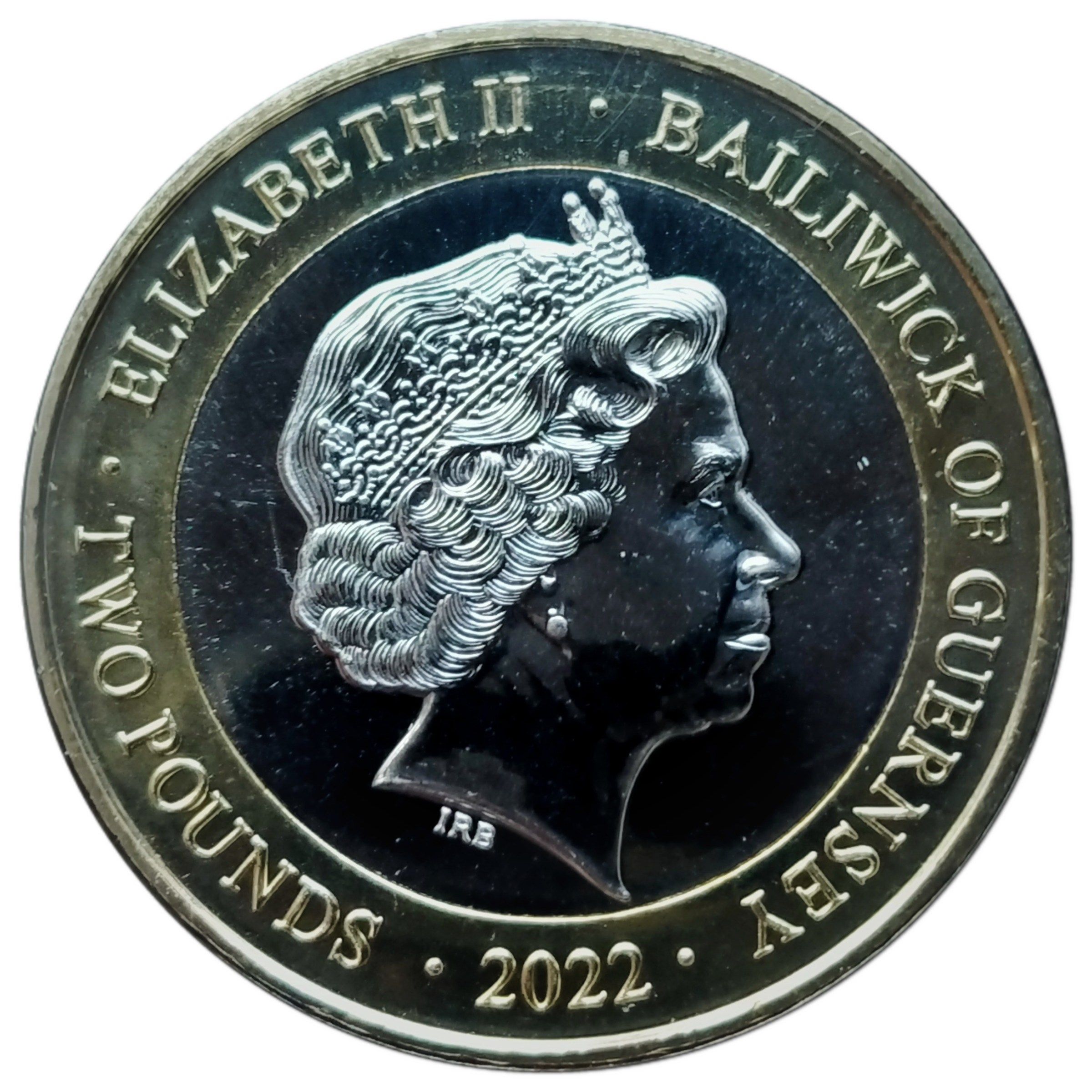 2022 £2 BU in colour MS