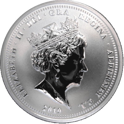 2019 £5 Proof-like BU PR