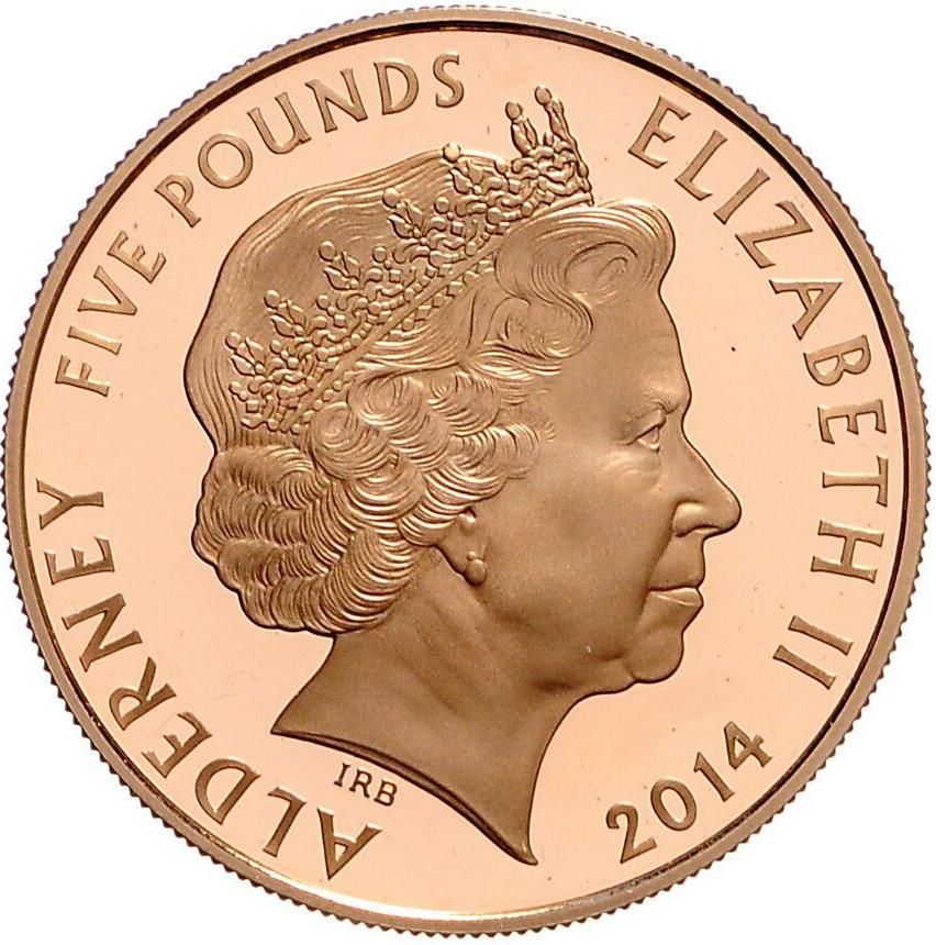2014 £5 Proof PR