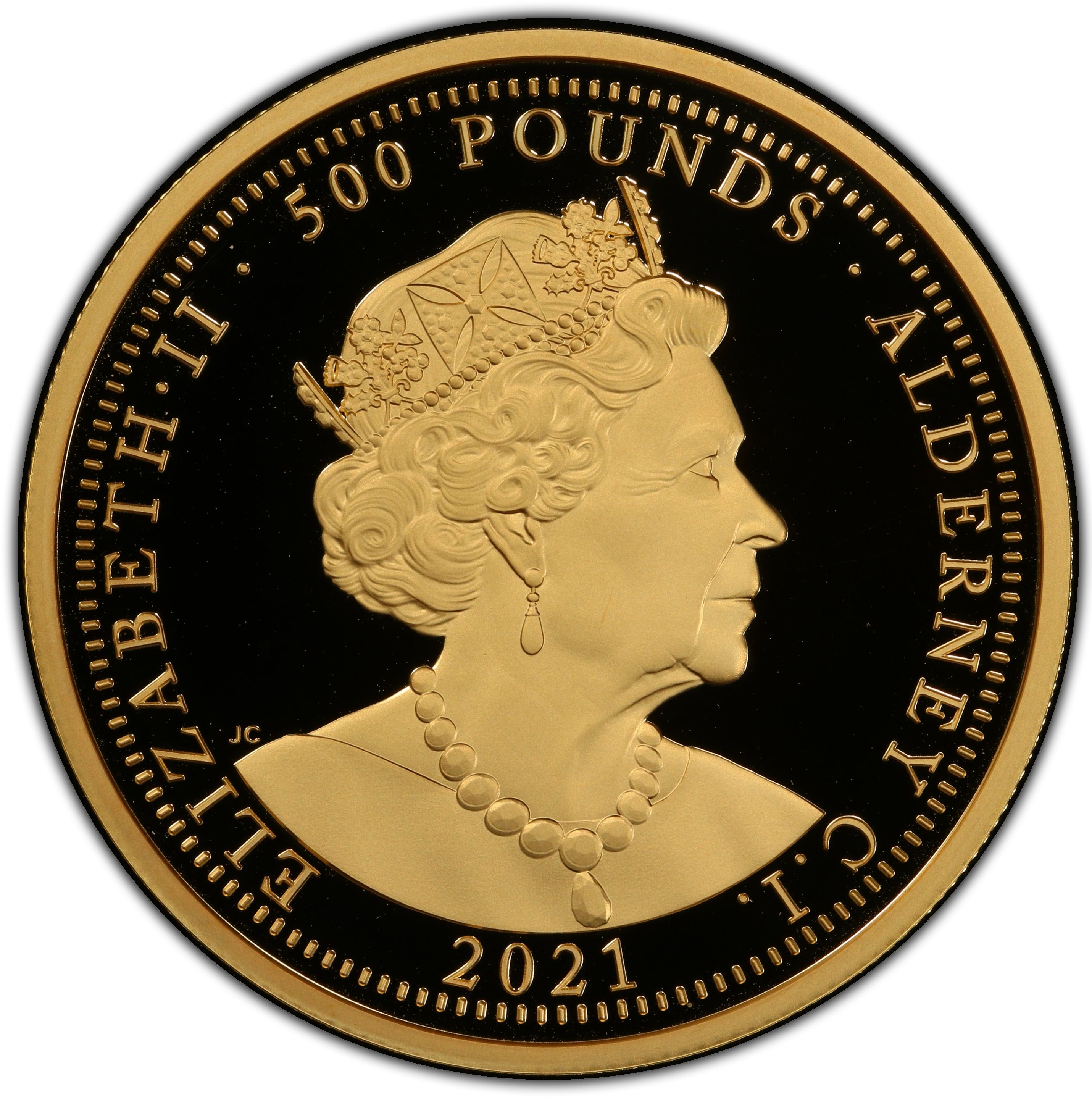 2021 £500 Proof PR