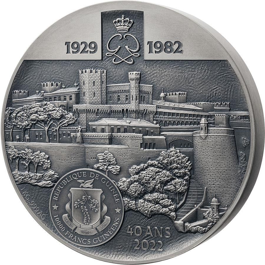 2022 10 000 Fr High Relief; Antique Finish MS