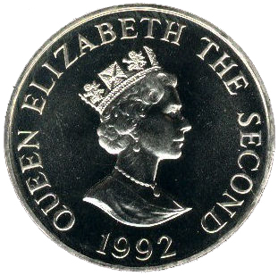 1992 £2 Piedfort issue; Proof PR