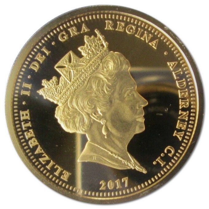 2017 £5 Proof-like PR