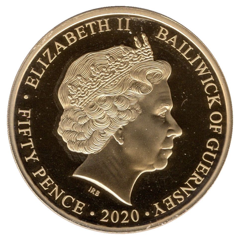 2020 50 Pe In 12 coin set with Isle of Man MS