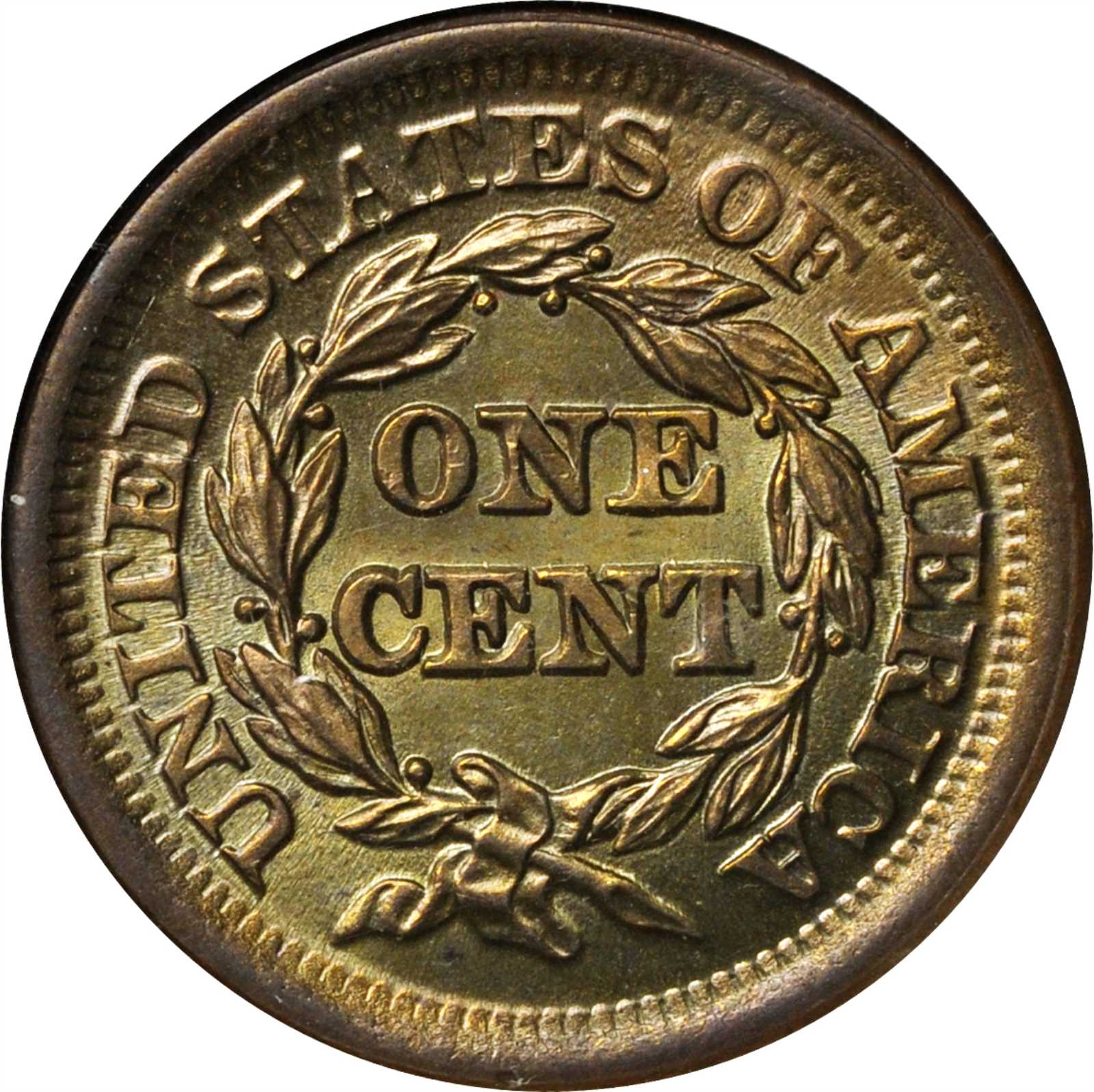 1851 1c MS RD MS62 RD thumbnail 3