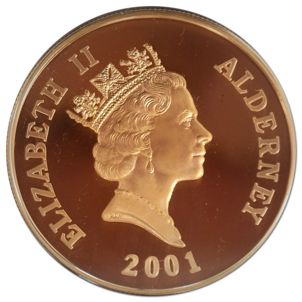 2001 £5 Proof PR