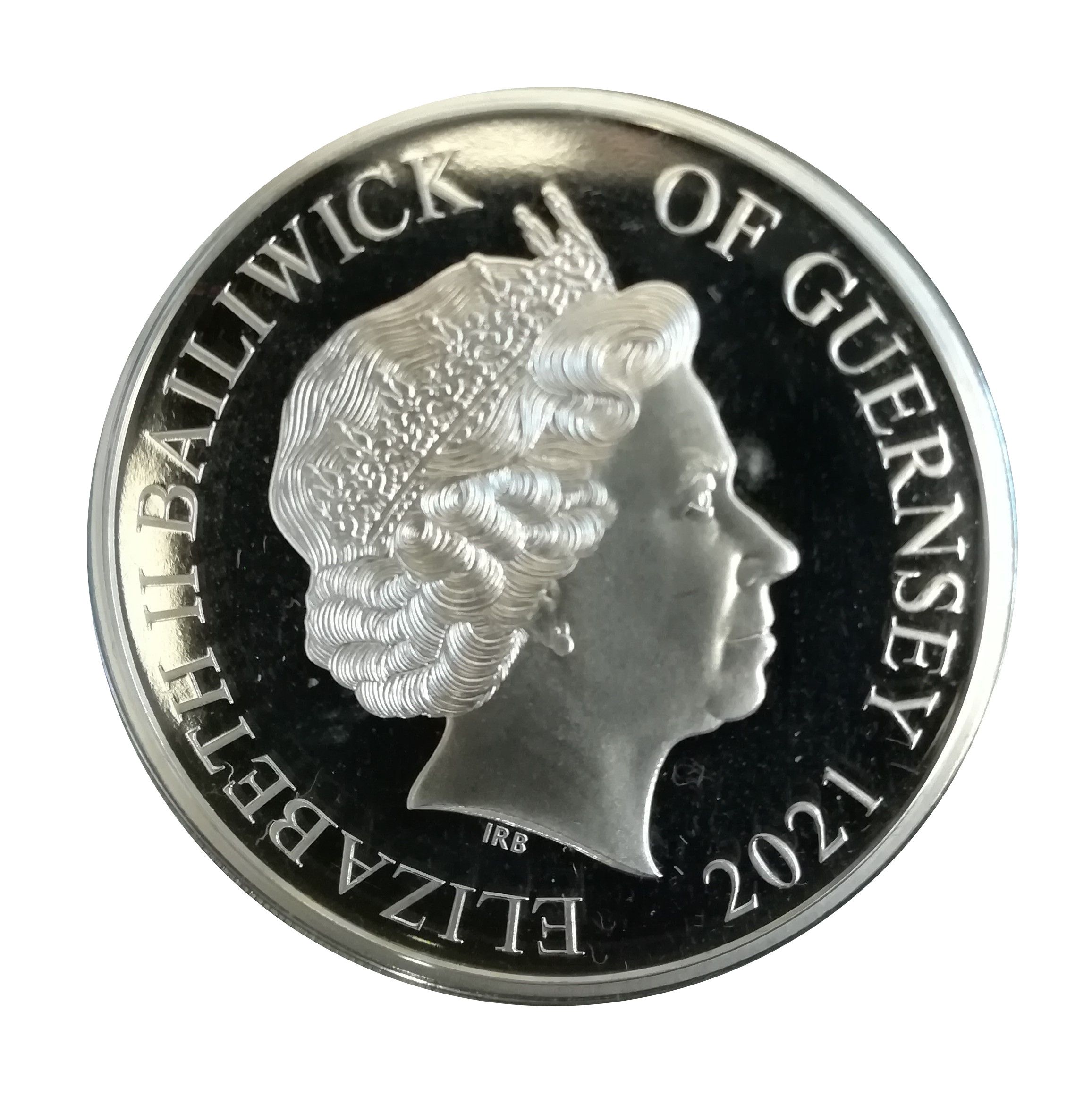 2021 £5 proof PR