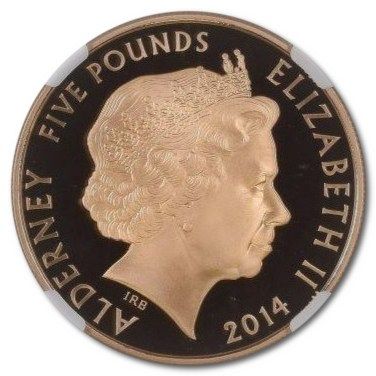 2014 £5 Proof PR