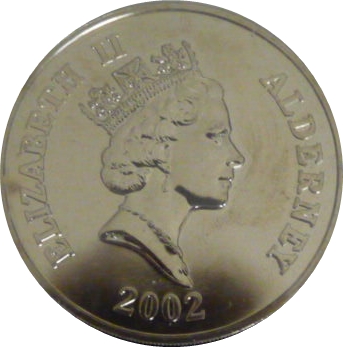 2002 £5 cased coin MS