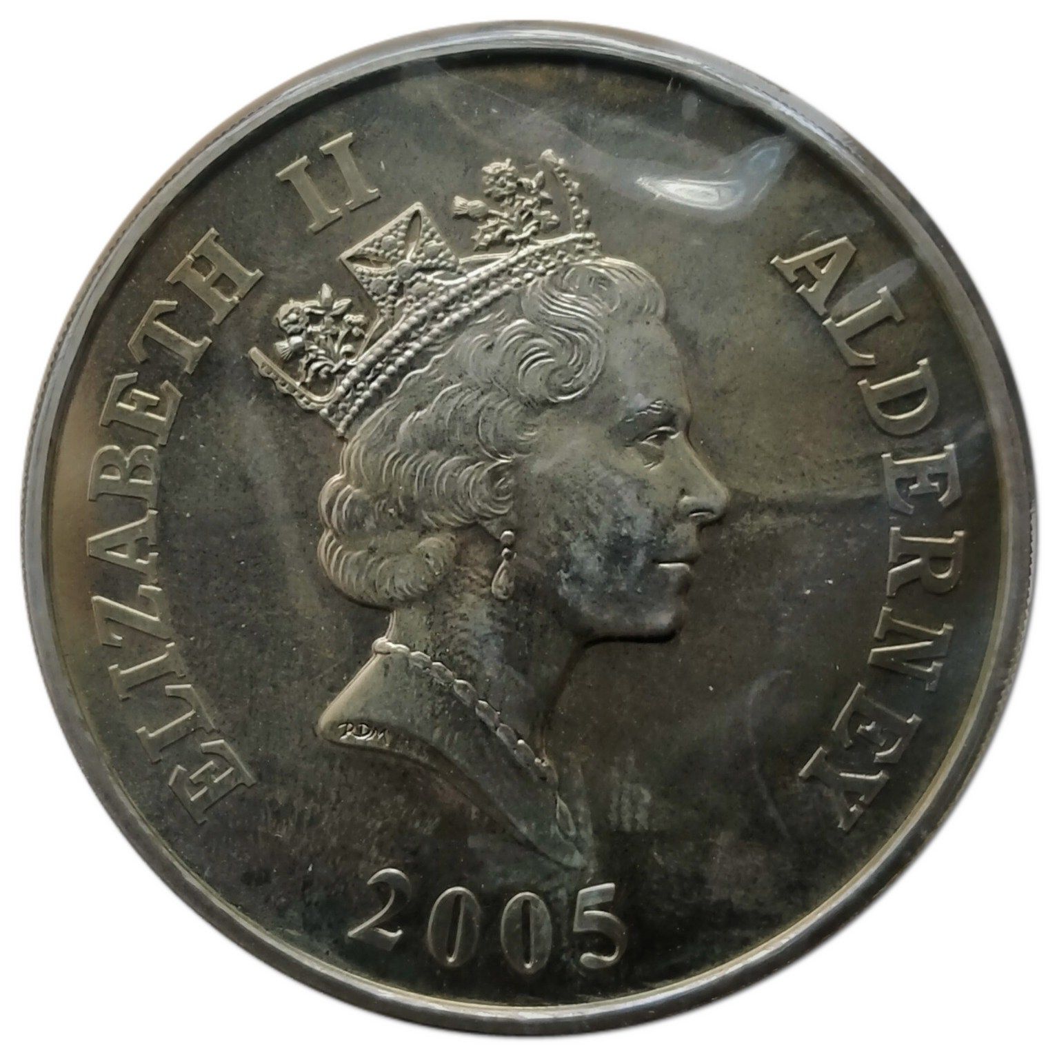 2005 £5 (fr) Colorisée MS