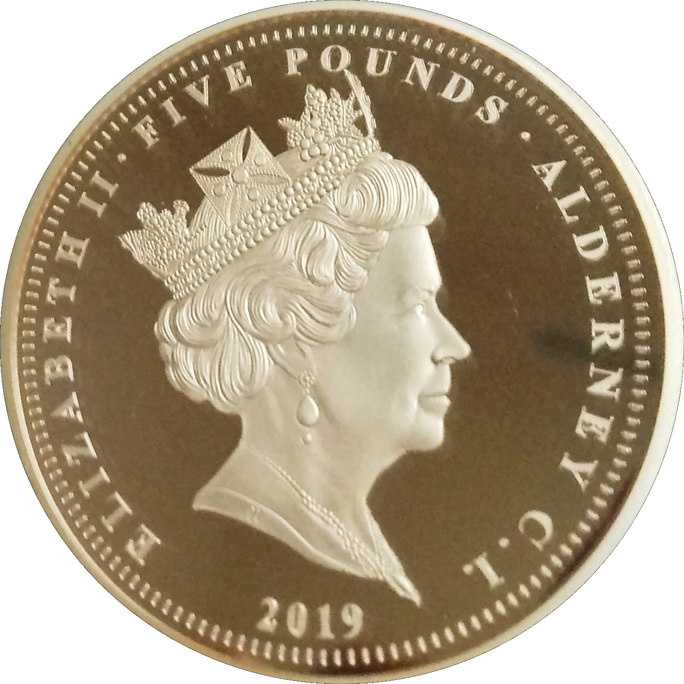 2019 £5 Proof PR