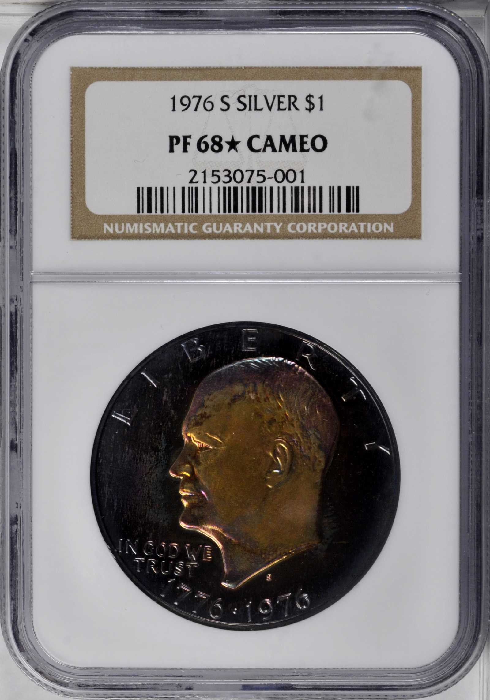 1976-S $1  Silver, Type 1 PR CAM PR61 CAM CAC thumbnail 22