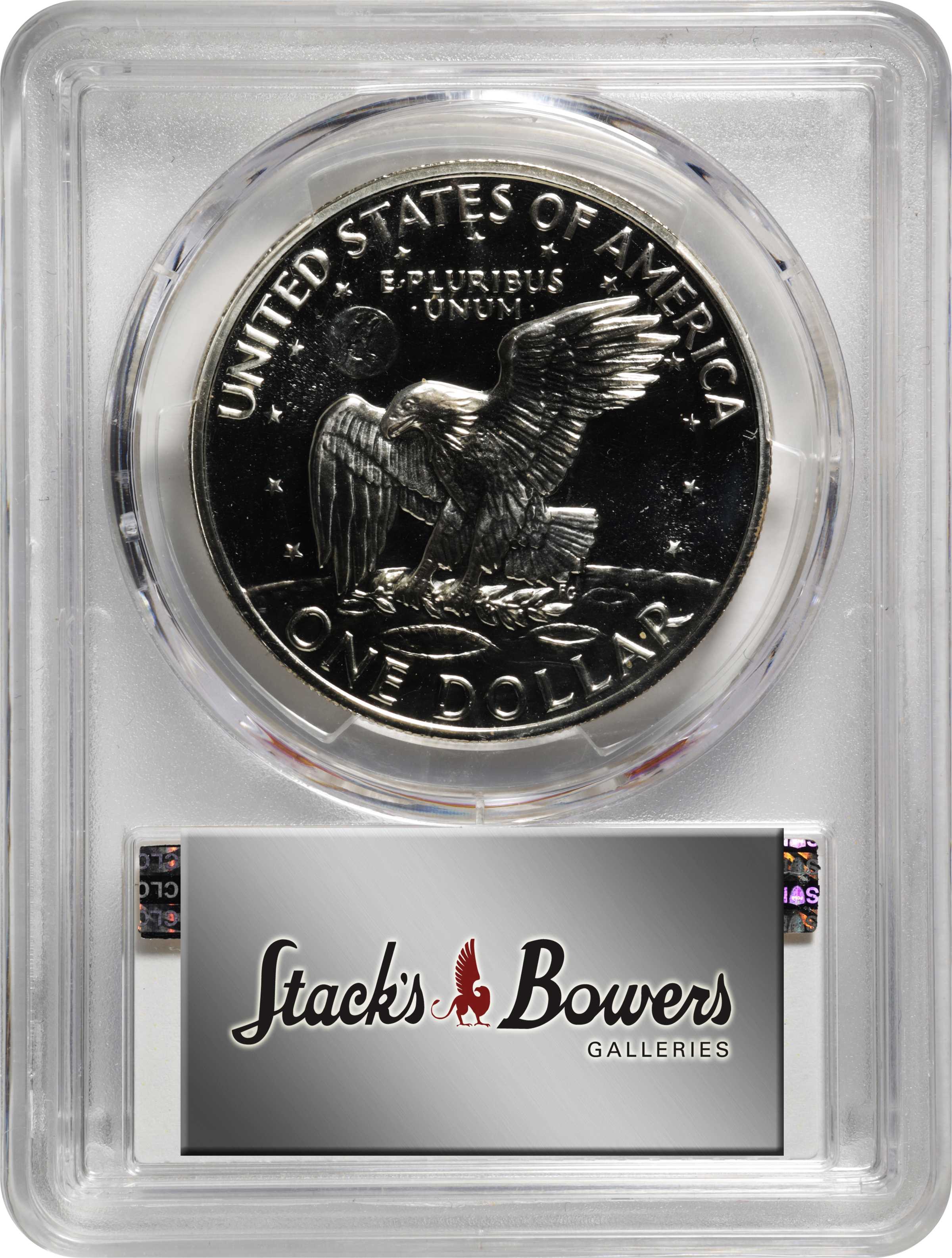 1971-S $1  Silver, Doubled Die Obverse, FS-103 PR CAM PR66 CAM thumbnail 4