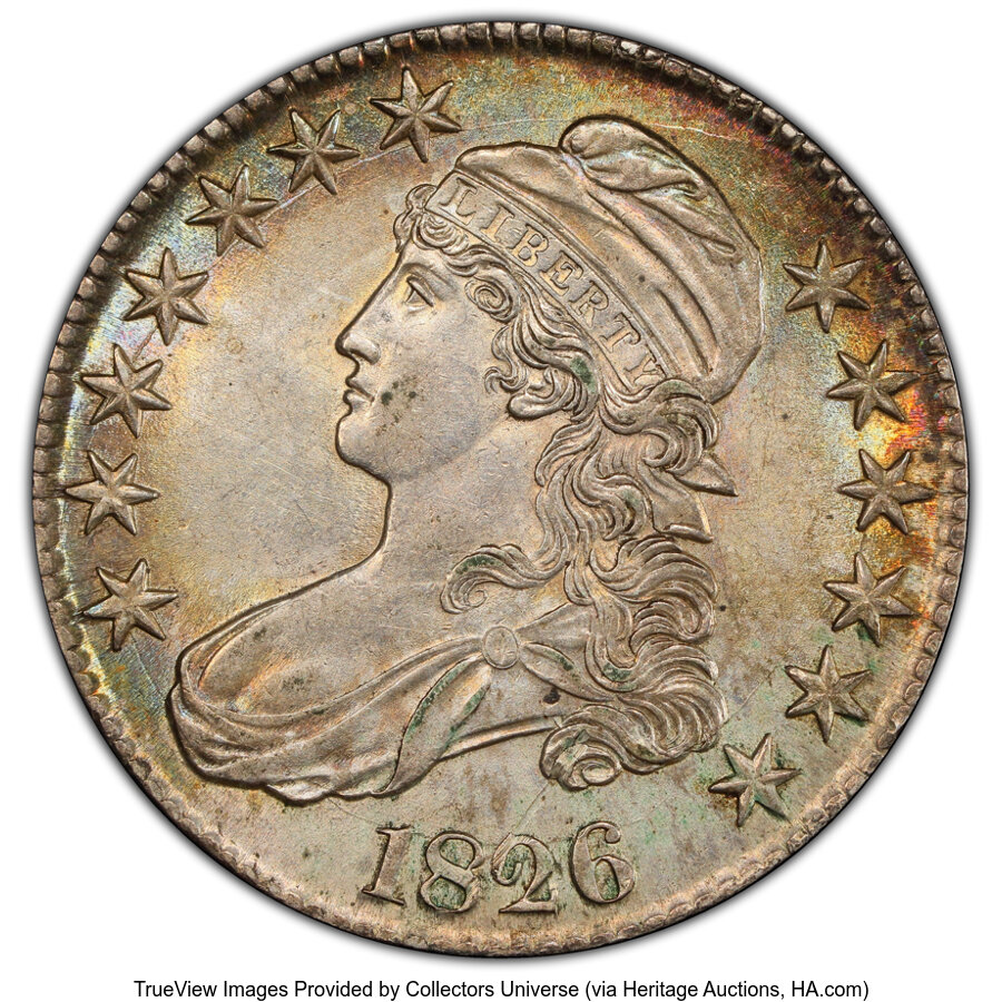 1826 50c O-108a MS66 thumbnail 15