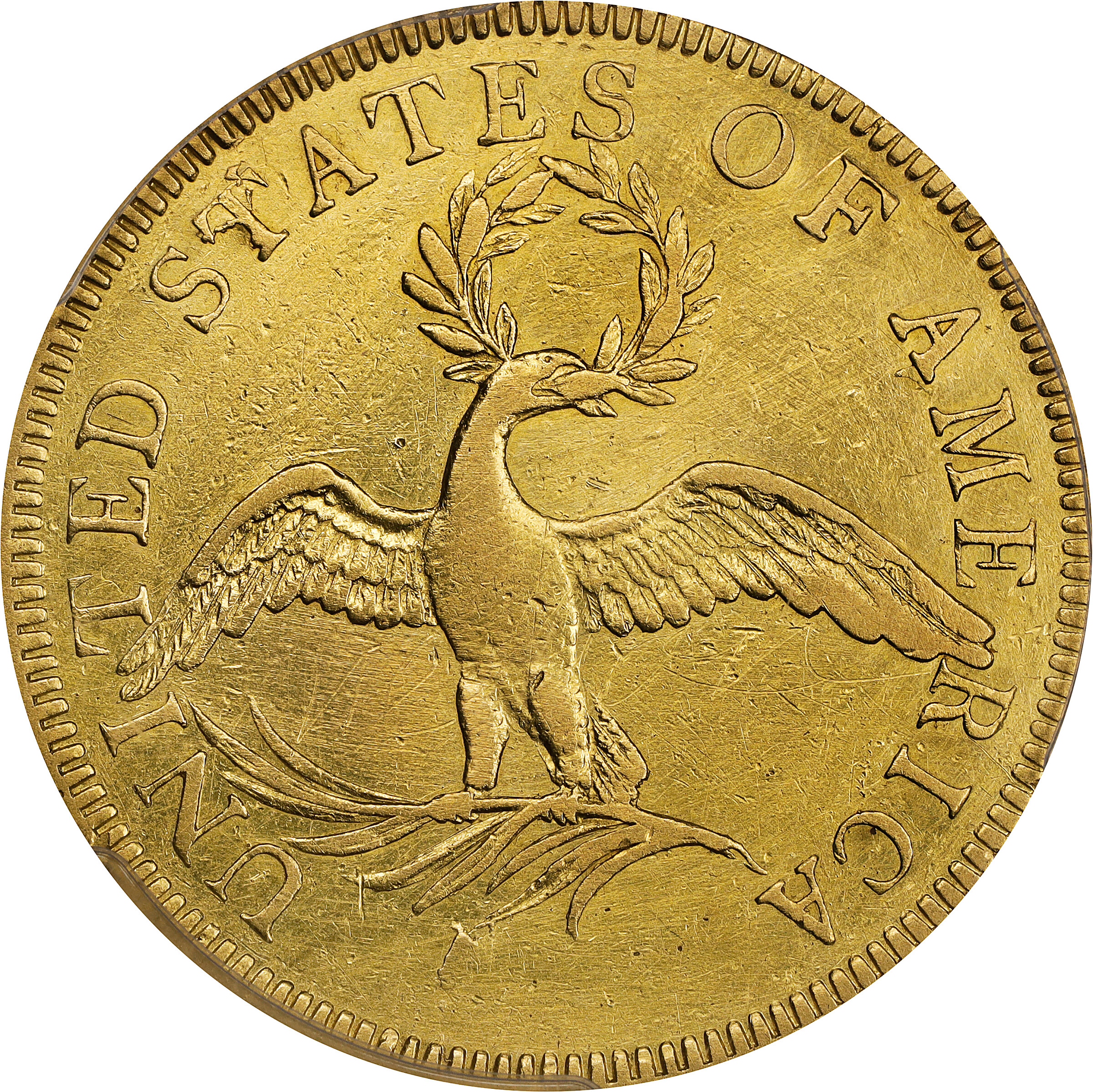 1795 $10  9 Leaves F12 CAC thumbnail 2