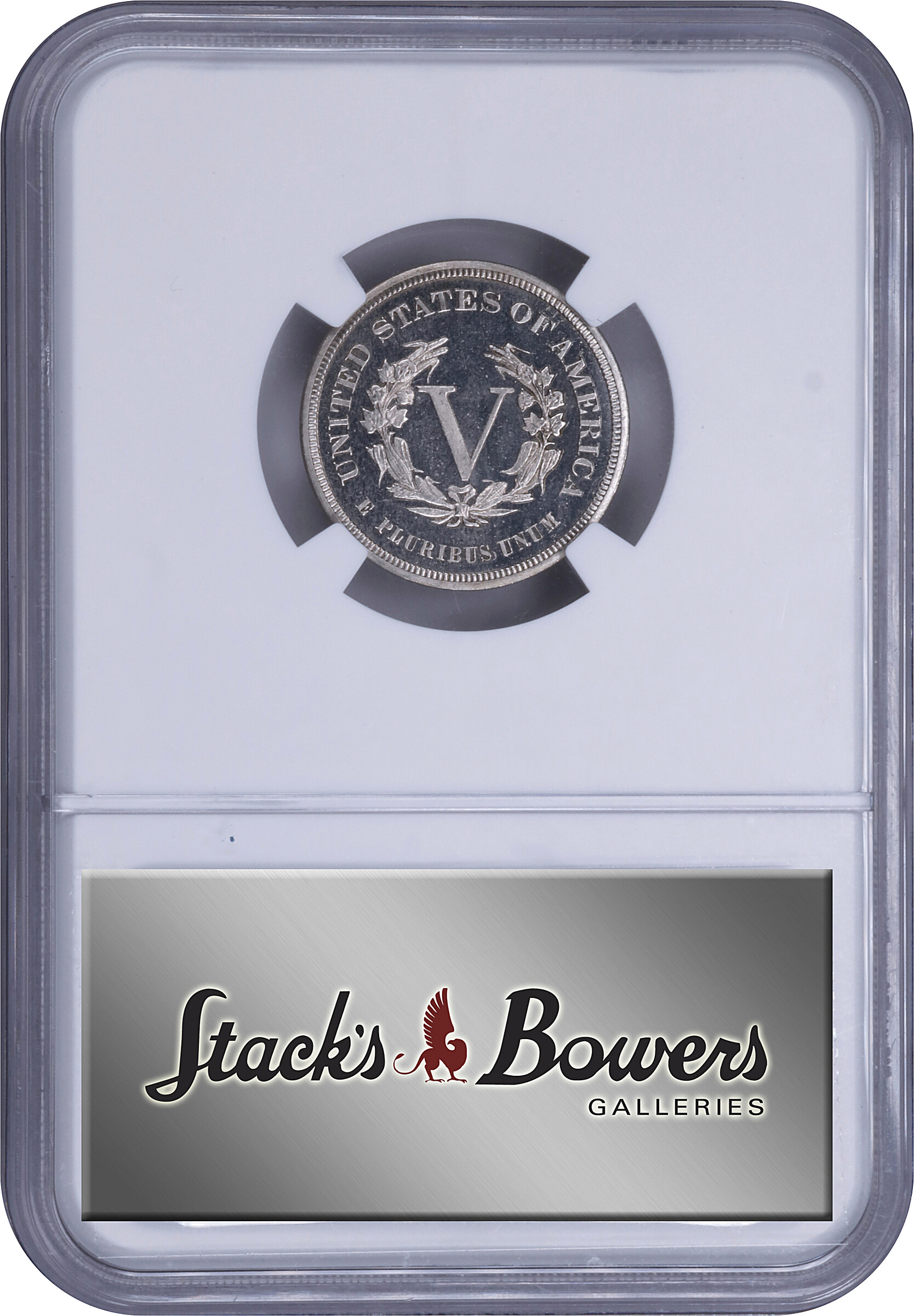 1882 P5c Nickel, J-1690 PR CAM PR66 CAM CAC thumbnail 8