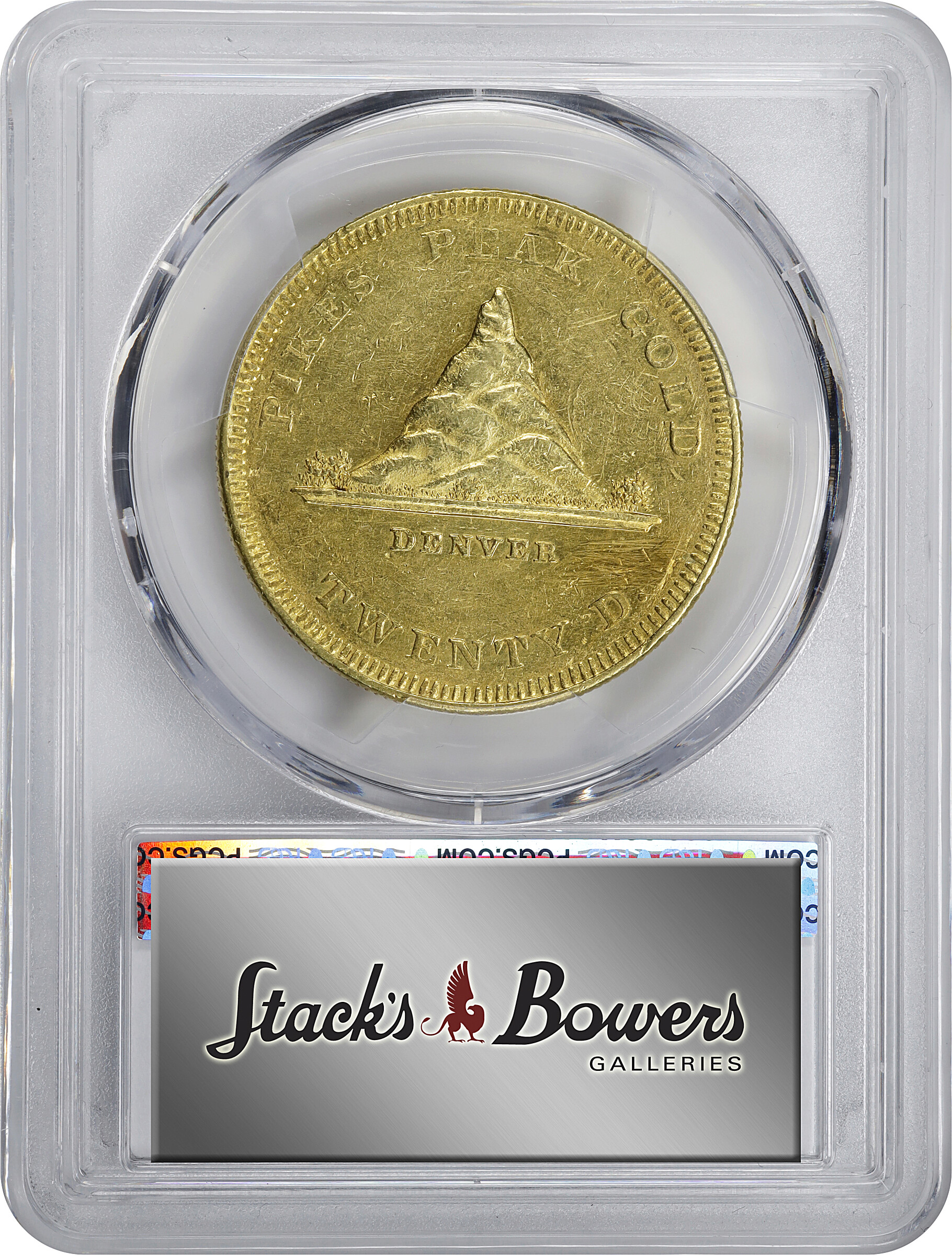 1860 G$20  Clark, Gruber & Co., K-4 MS thumbnail 16