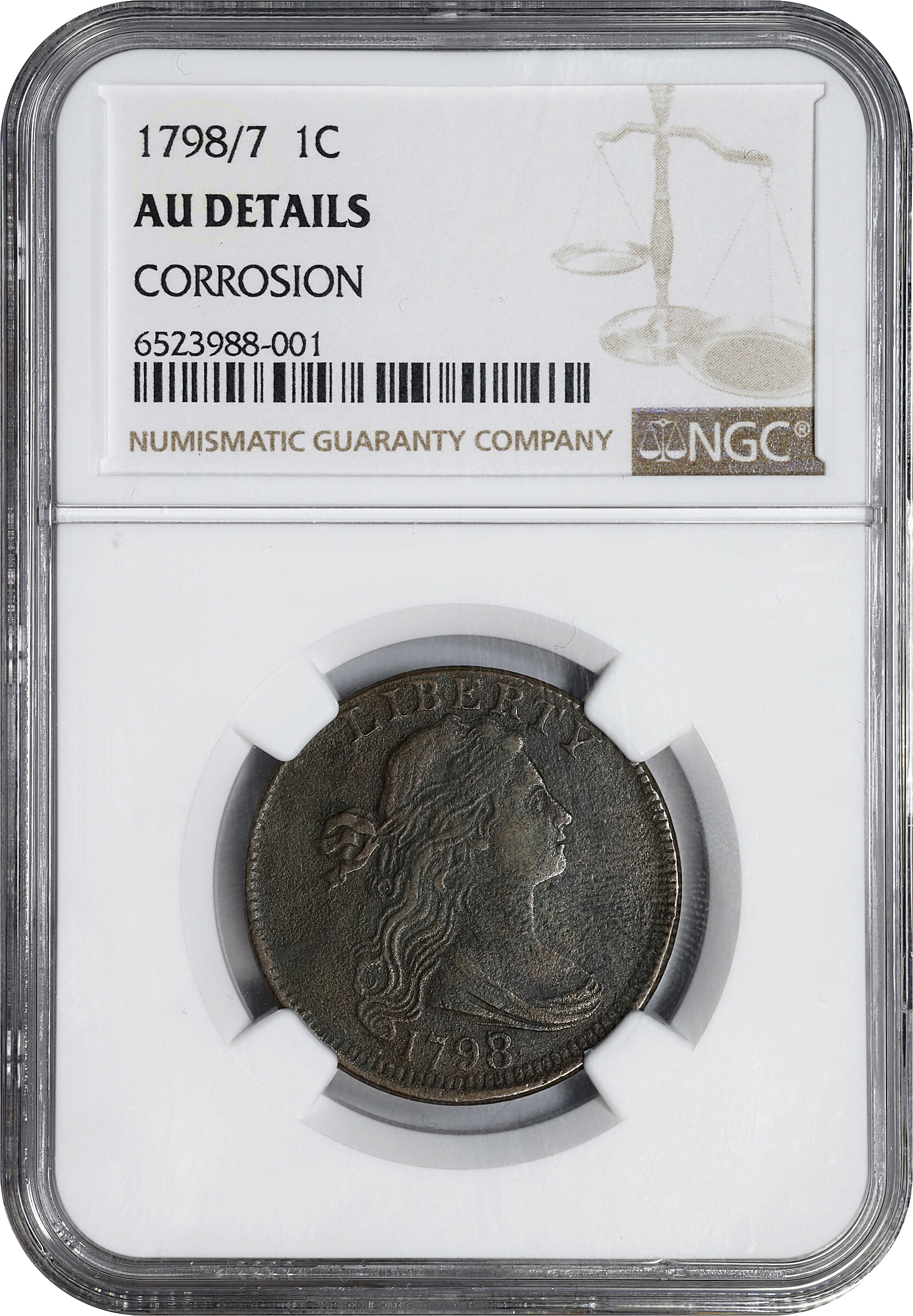 1798/7 1c MS BN AG3 BN CAC thumbnail 23