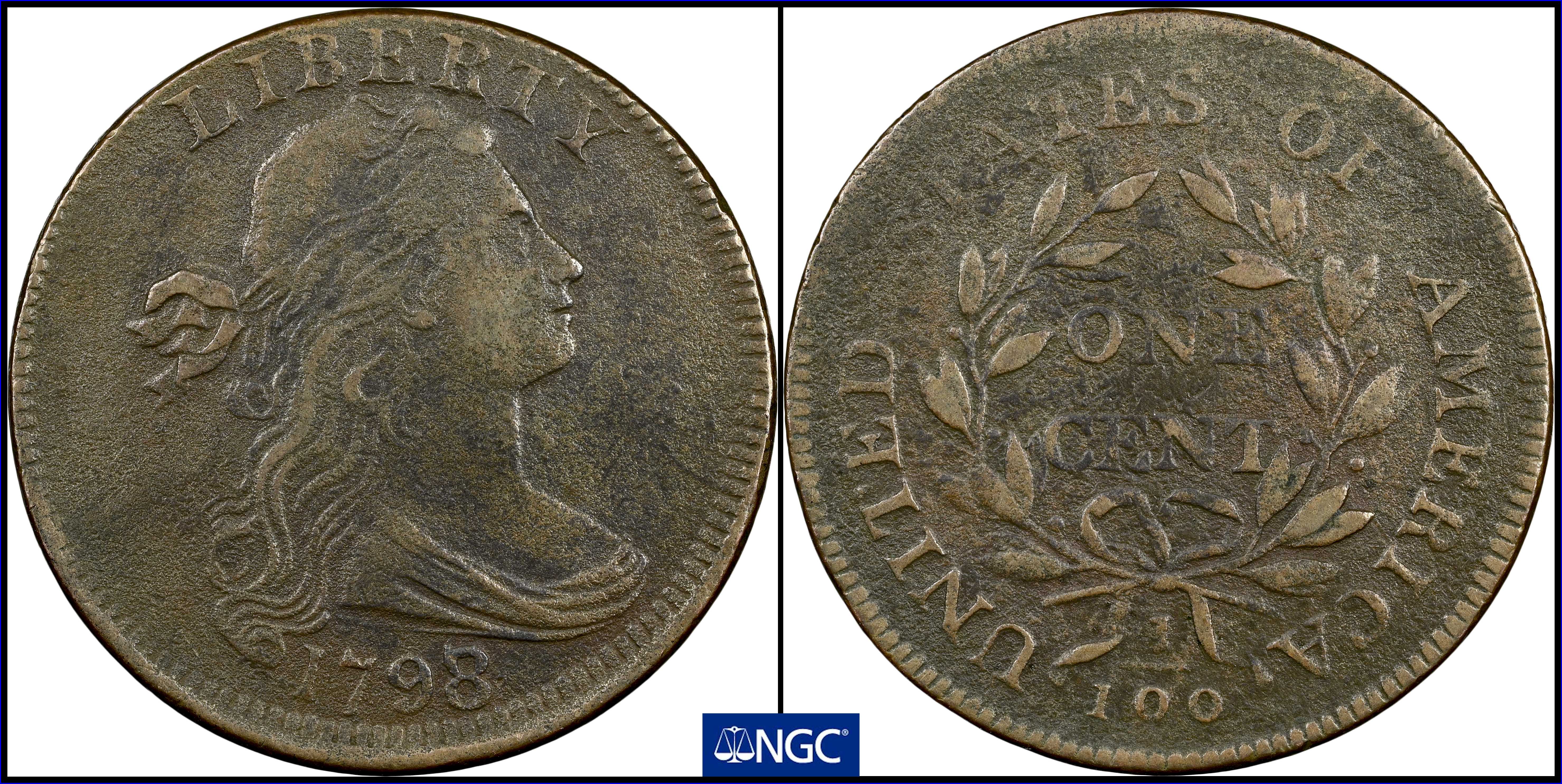 1798/7 1c MS BN AG3 BN CAC thumbnail 21