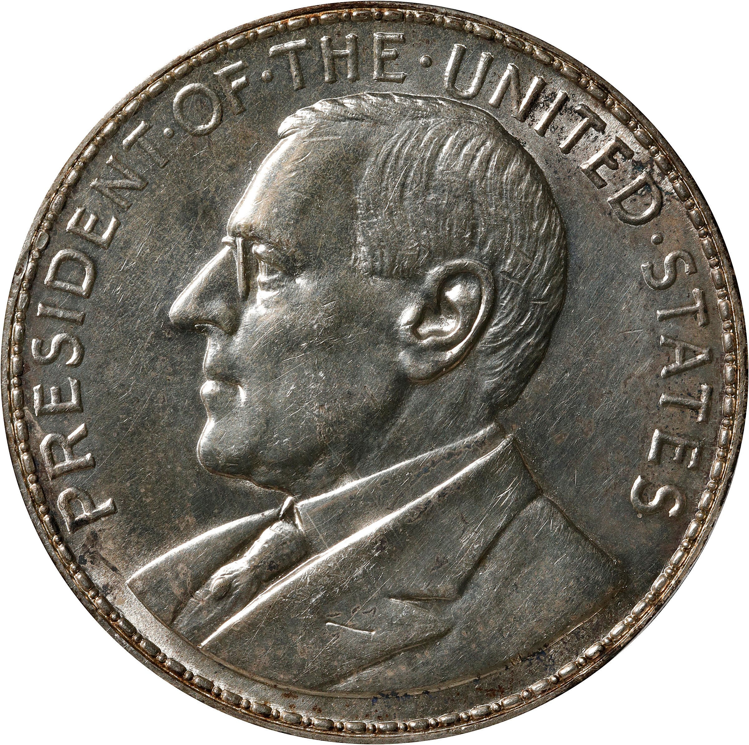 1920 Manila Mint Opening (Wilson Dollar). HK-449. Rarity-4. Silver. AU Details--Cleaned (PCGS).