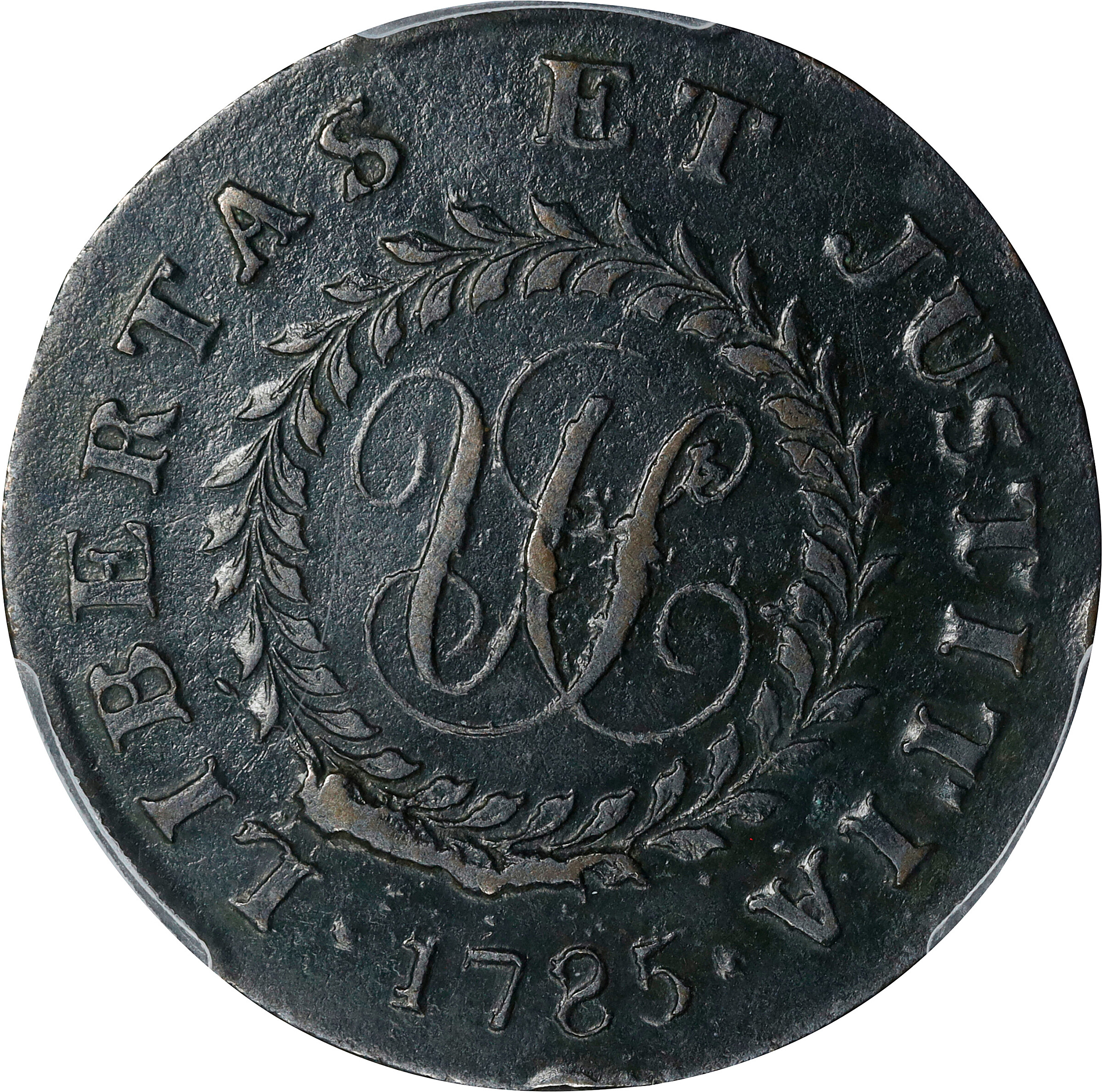 1785 Copper Nova Constellatio, Blunt Rays MS BN F12 BN thumbnail 12