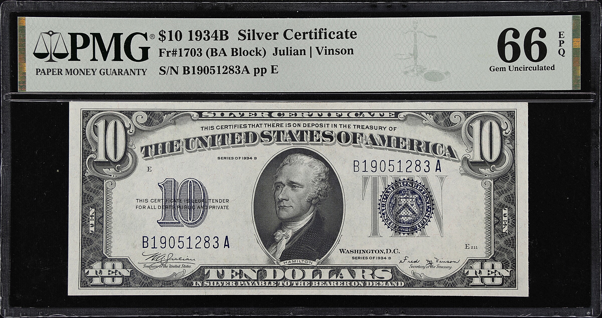 1934B $10  (Fr. 1703) thumbnail 20