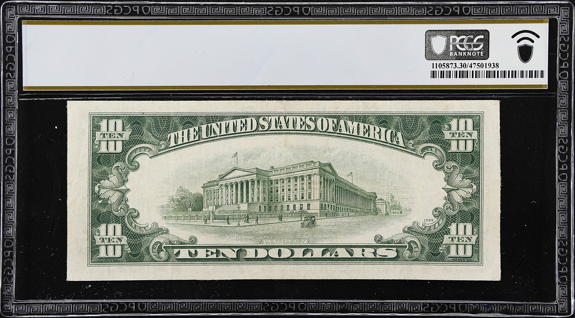1934B $10  Star Replacement (Fr. 1703*) thumbnail 17