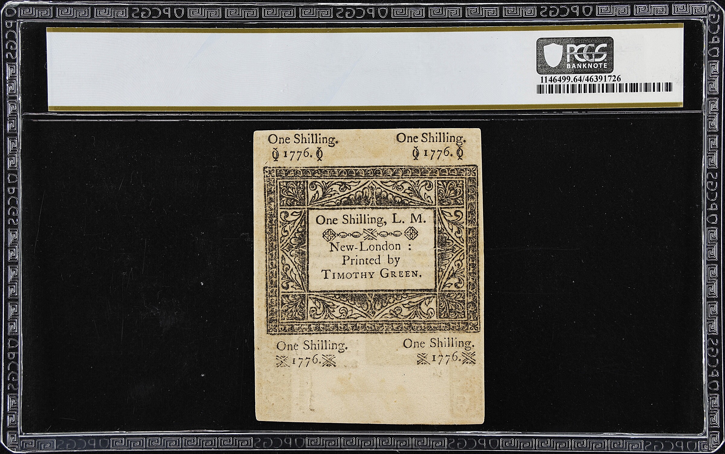 Jun 19, 1776 1s Connecticut (Fr. CT207) thumbnail 18
