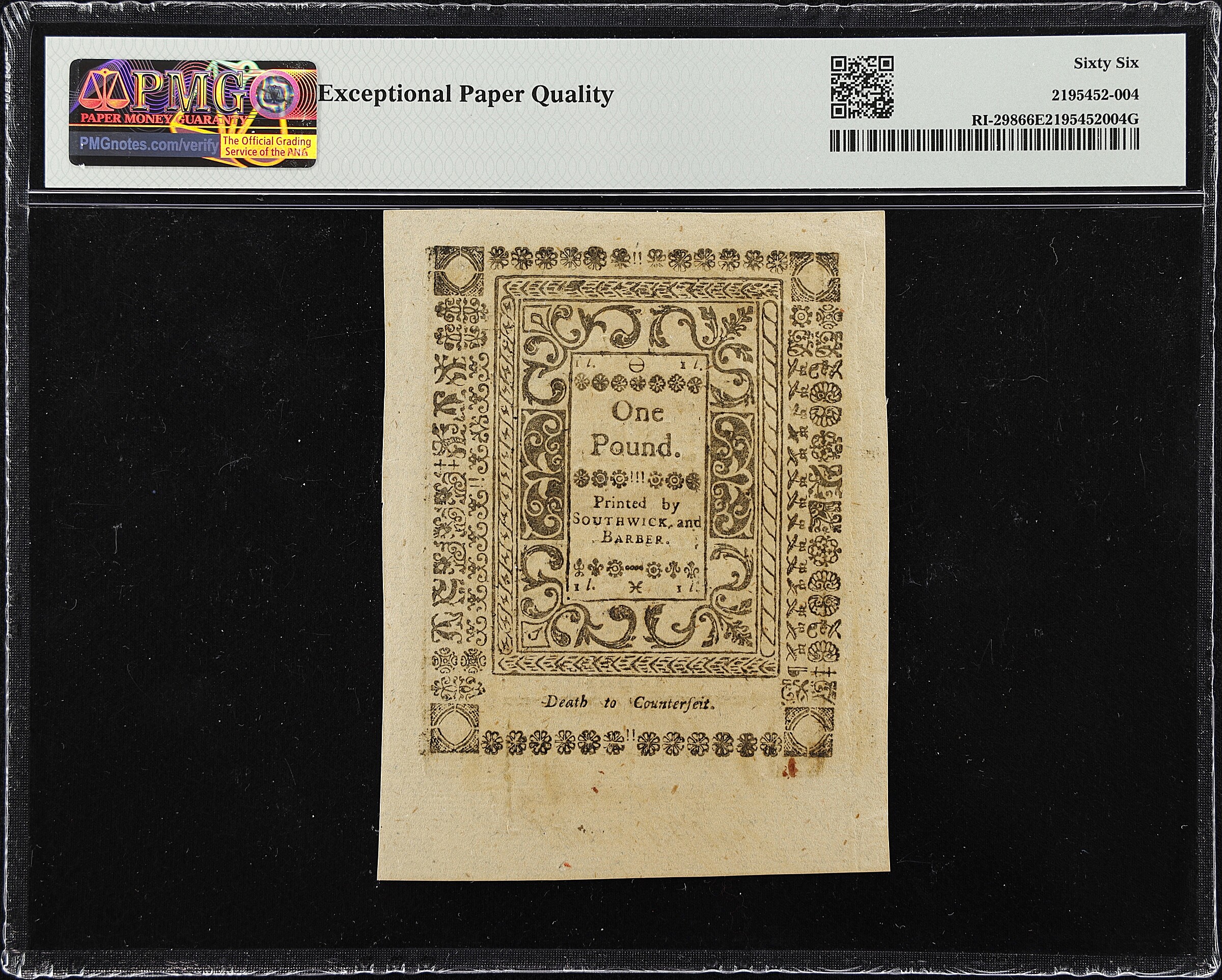 May 1786 20s Rhode Island (Fr. RI298) thumbnail 9