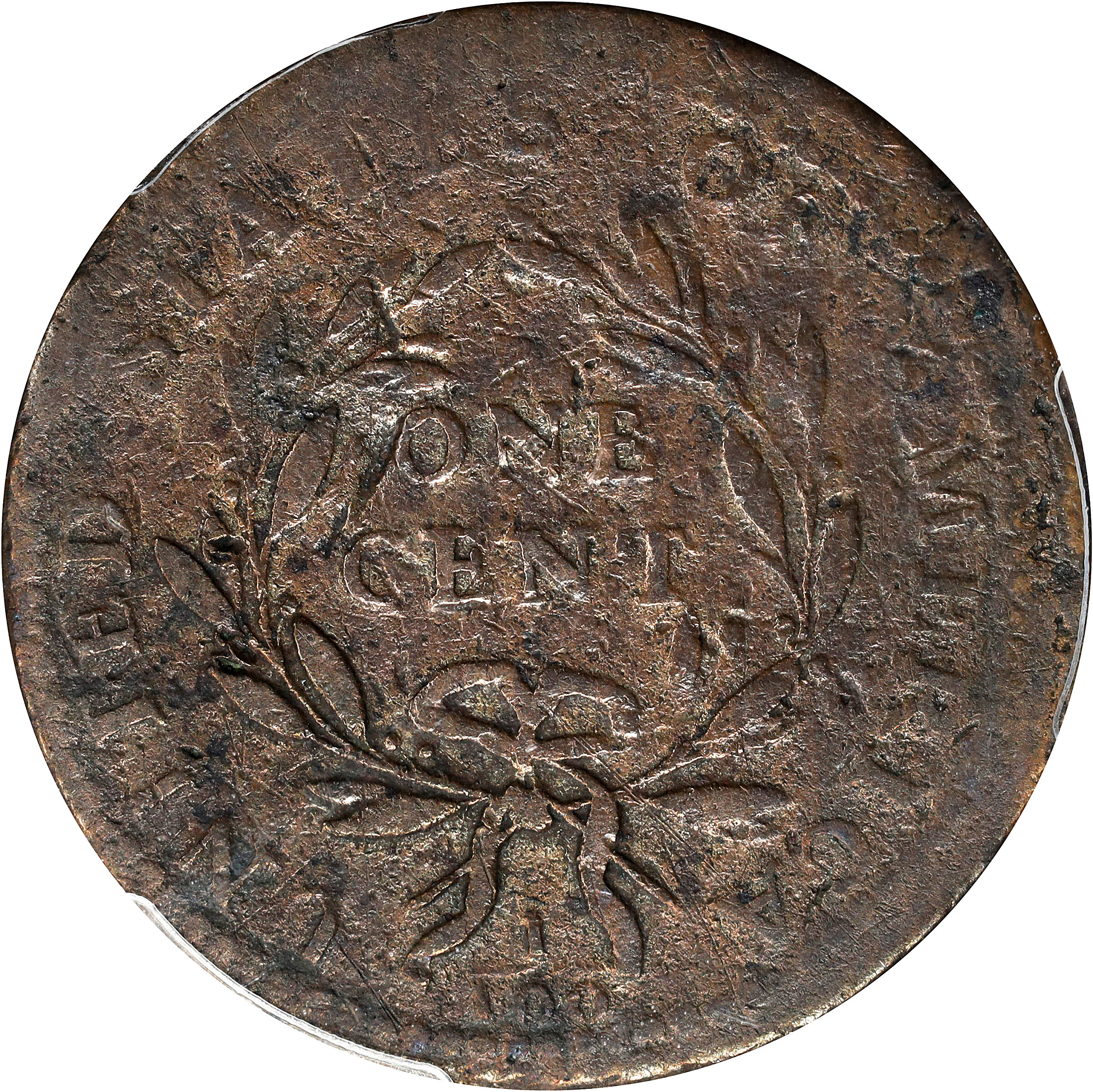 1793 1c Liberty Cap MS BN G6 BN thumbnail 2