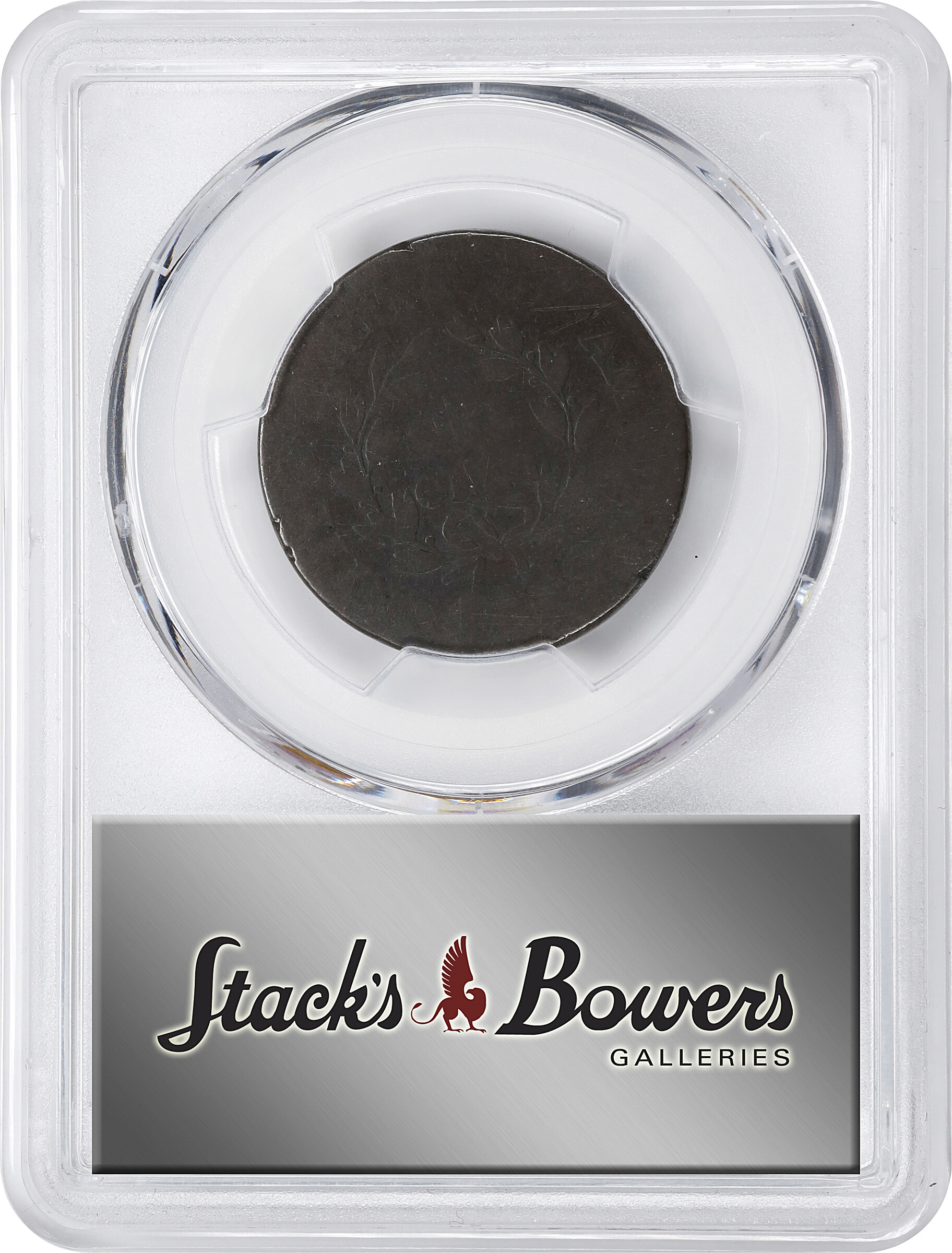 1796 1c Draped Bust, Reverse of 1797 MS BN F12 BN thumbnail 14