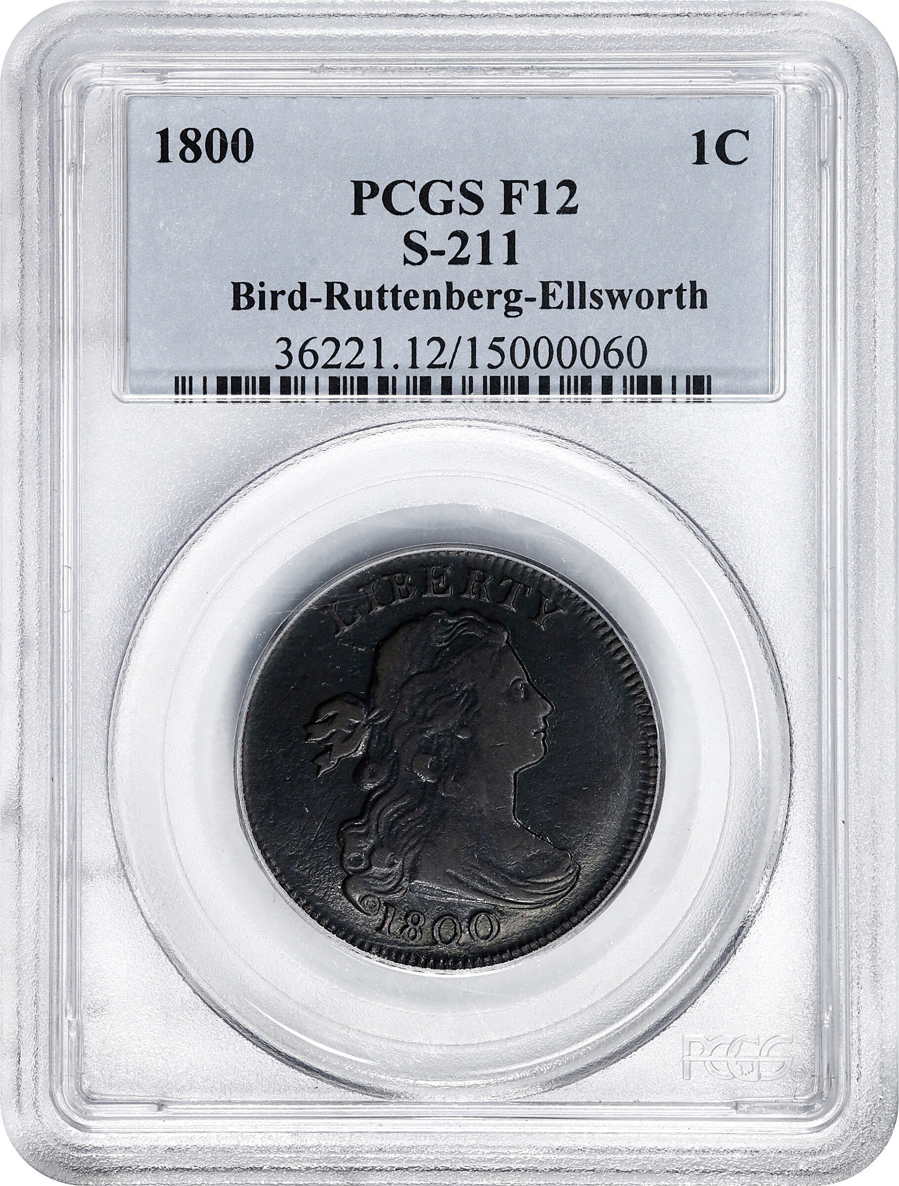 1800 1c Normal Date, S-211 MS BN thumbnail 6