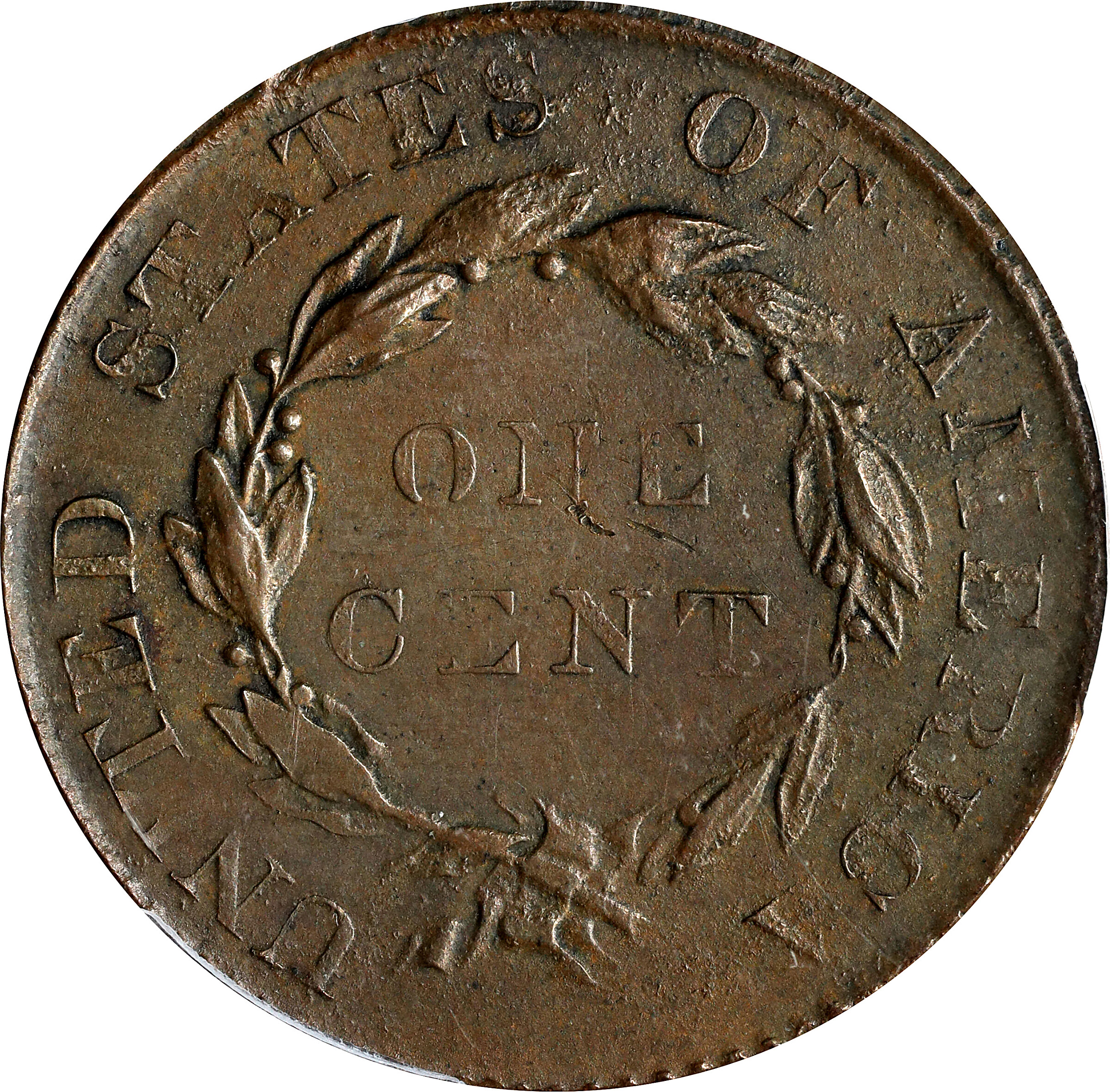 1804 1c Restrike of 1860 MS BN MS63 BN CAC thumbnail 21