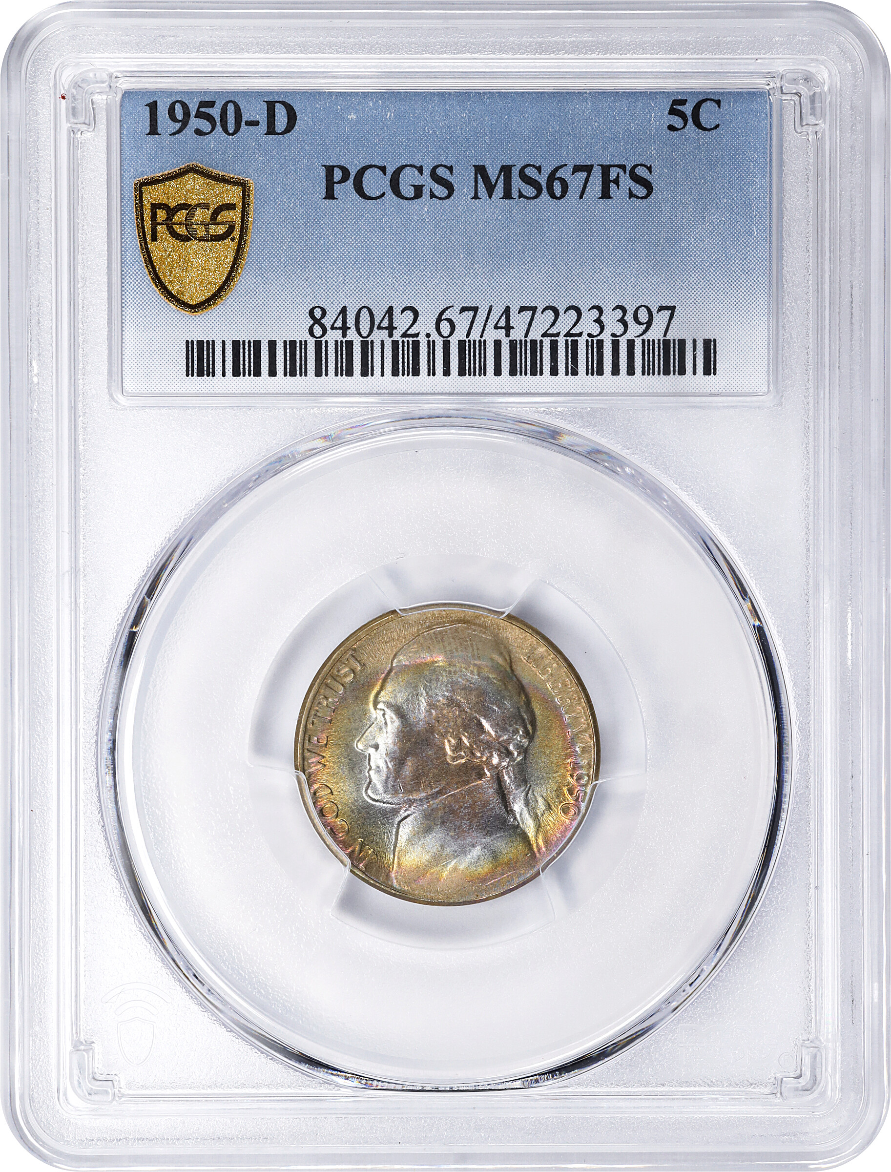 1950-D 5c MS FS MS67 FS thumbnail 13