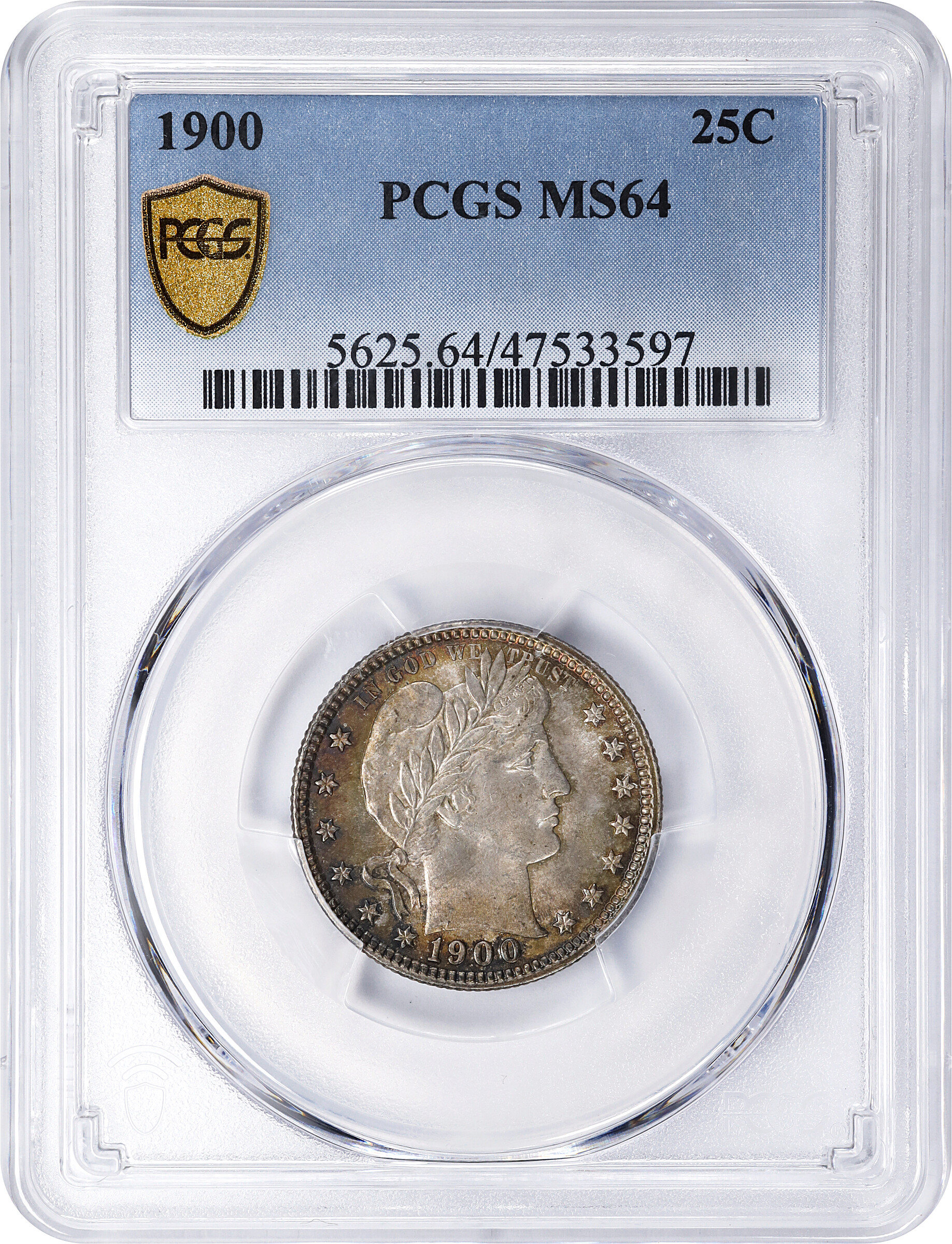 1900 25c MS63 thumbnail 4