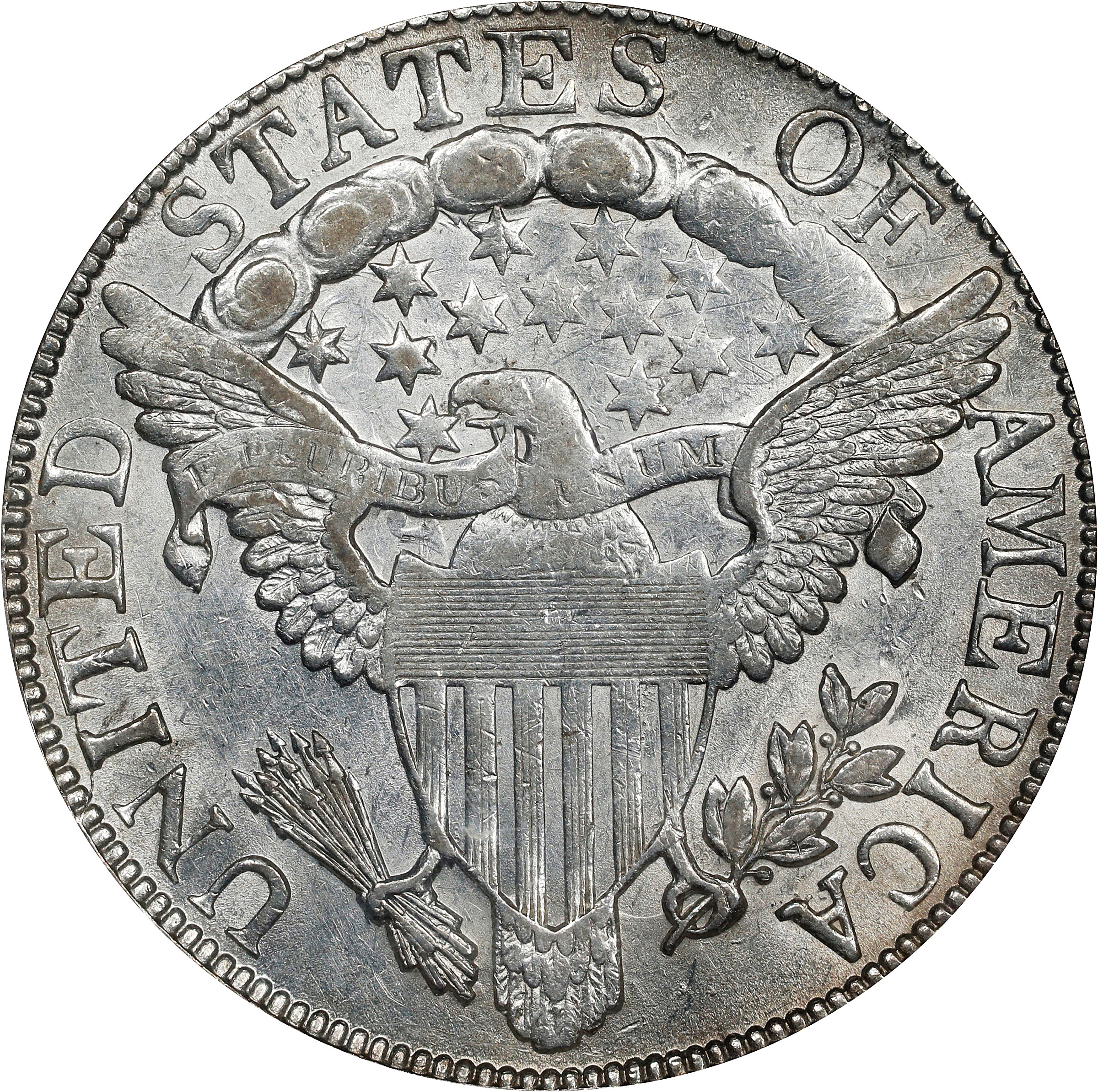 1806/5 50c Large Stars VF35 CAC thumbnail 18