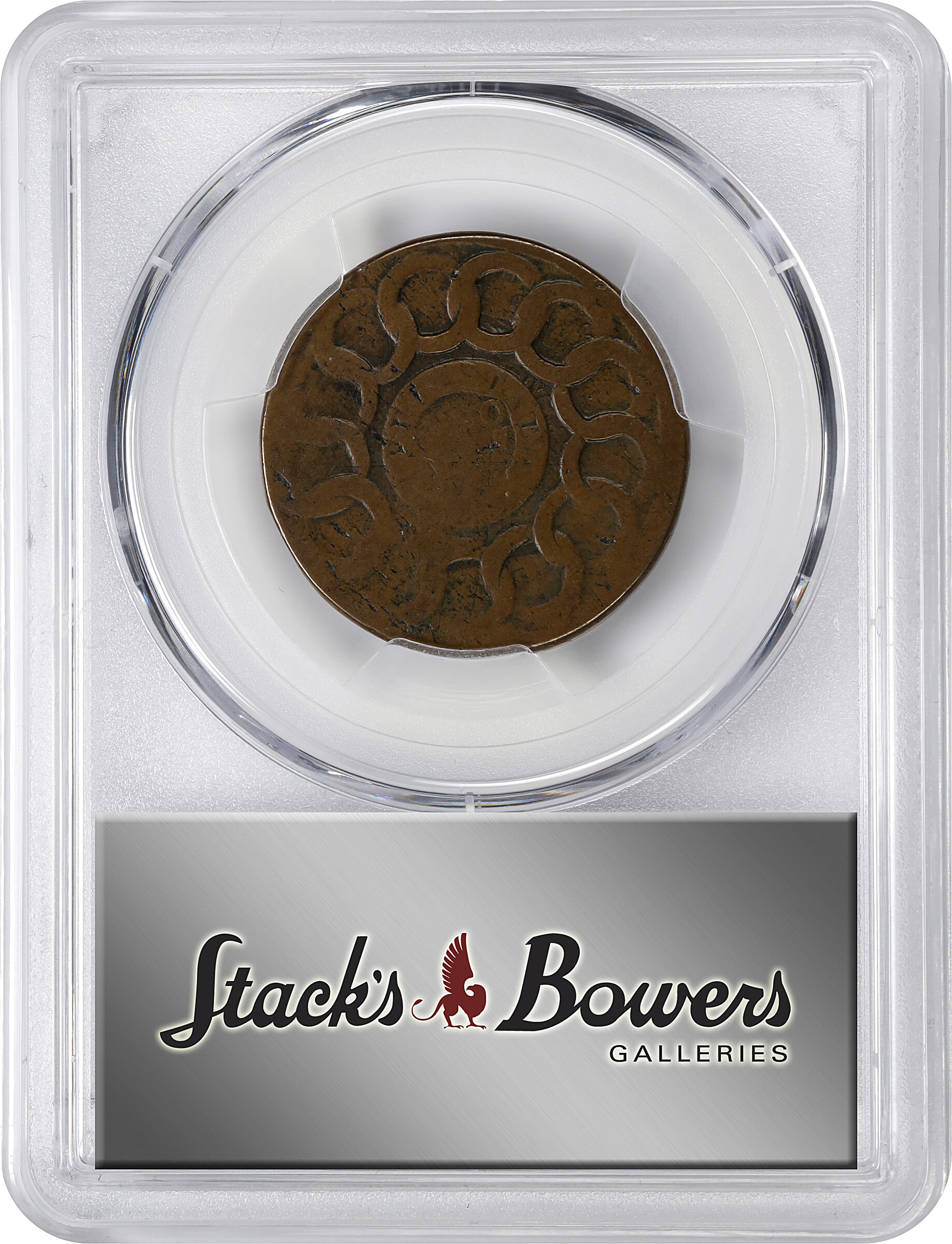 1787 Fugio 1c 4 Cinquefoils, STATES UNITED, Newman 22-M MS BN F15 BN thumbnail 4