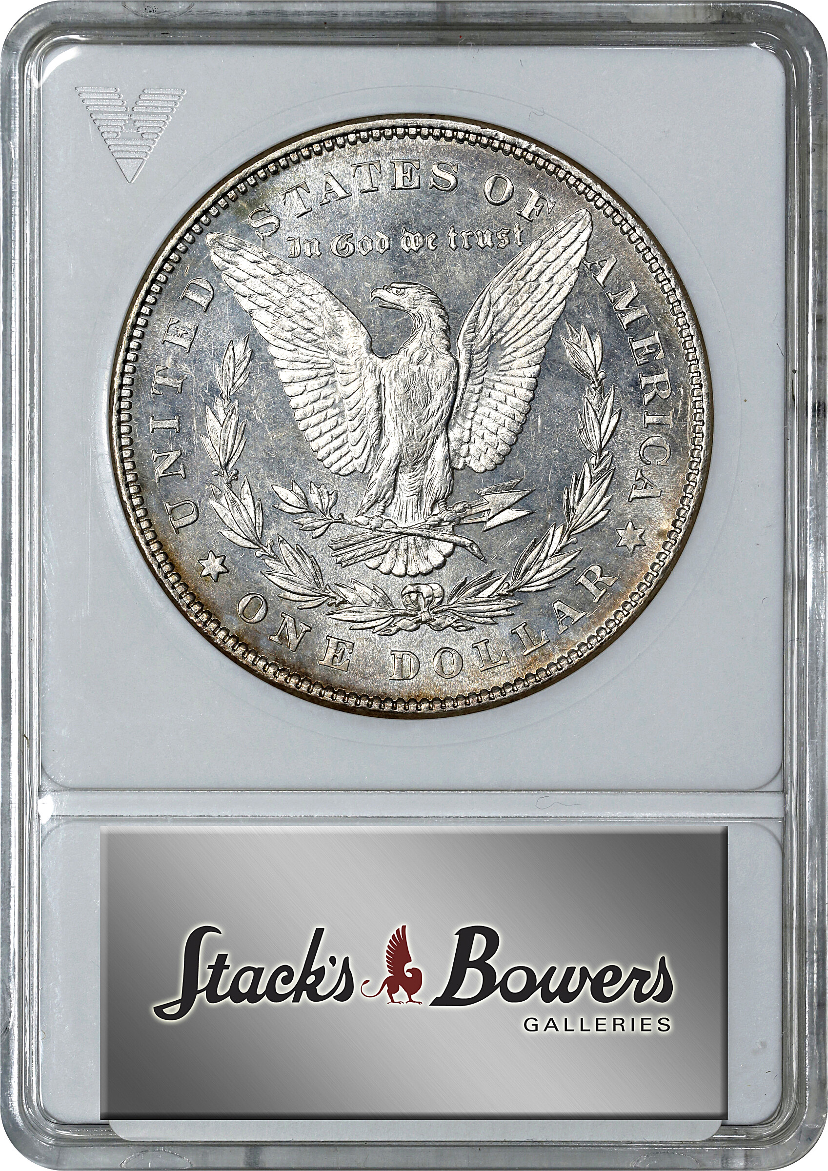 1878 7TF $1  Reverse of 1878, Polished Ear, VAM-81 MS PL MS61 PL thumbnail 5