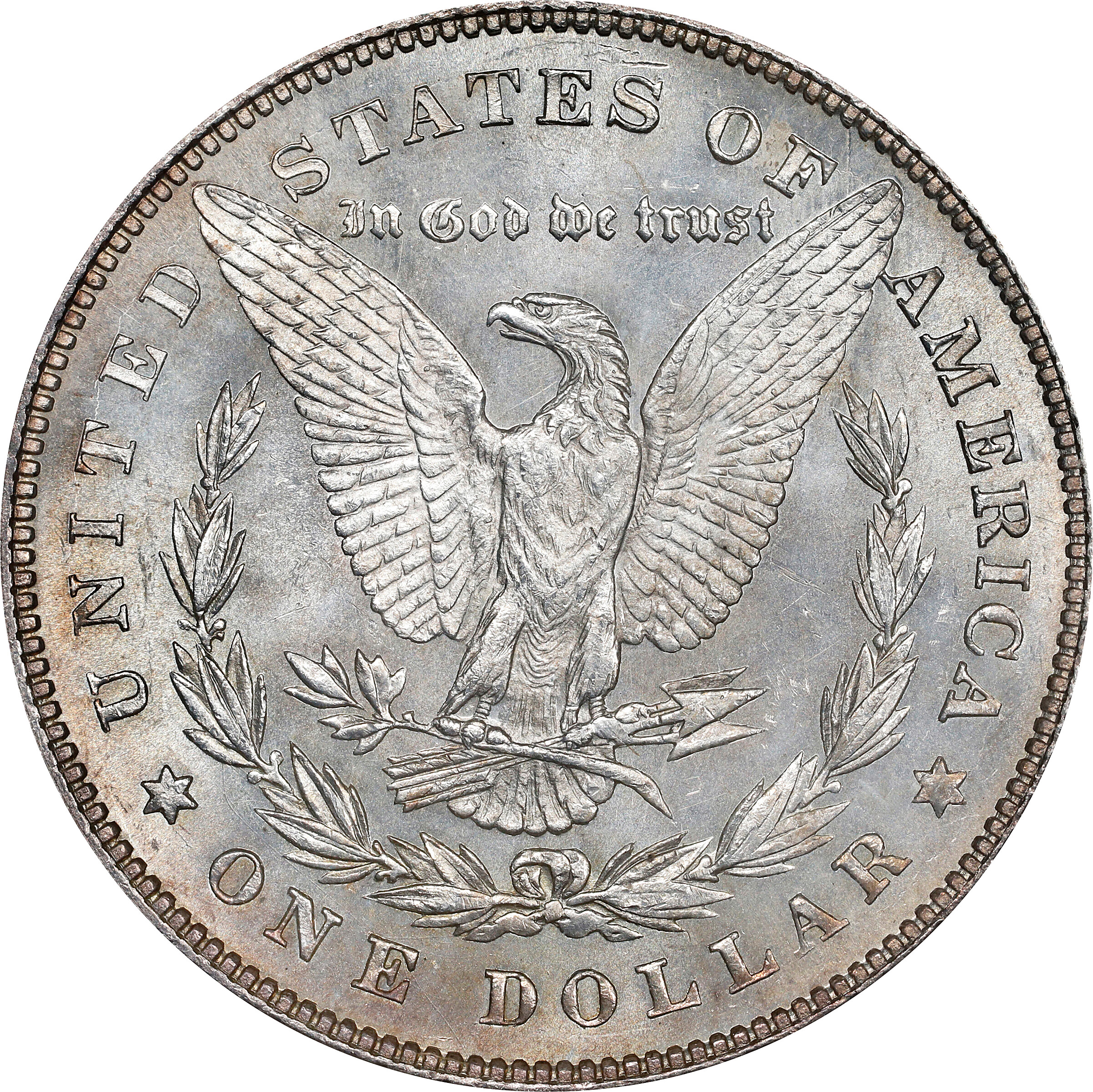 1878 7TF $1  Reverse of 1878, Doubled Stars, VAM-82 MS64 thumbnail 3