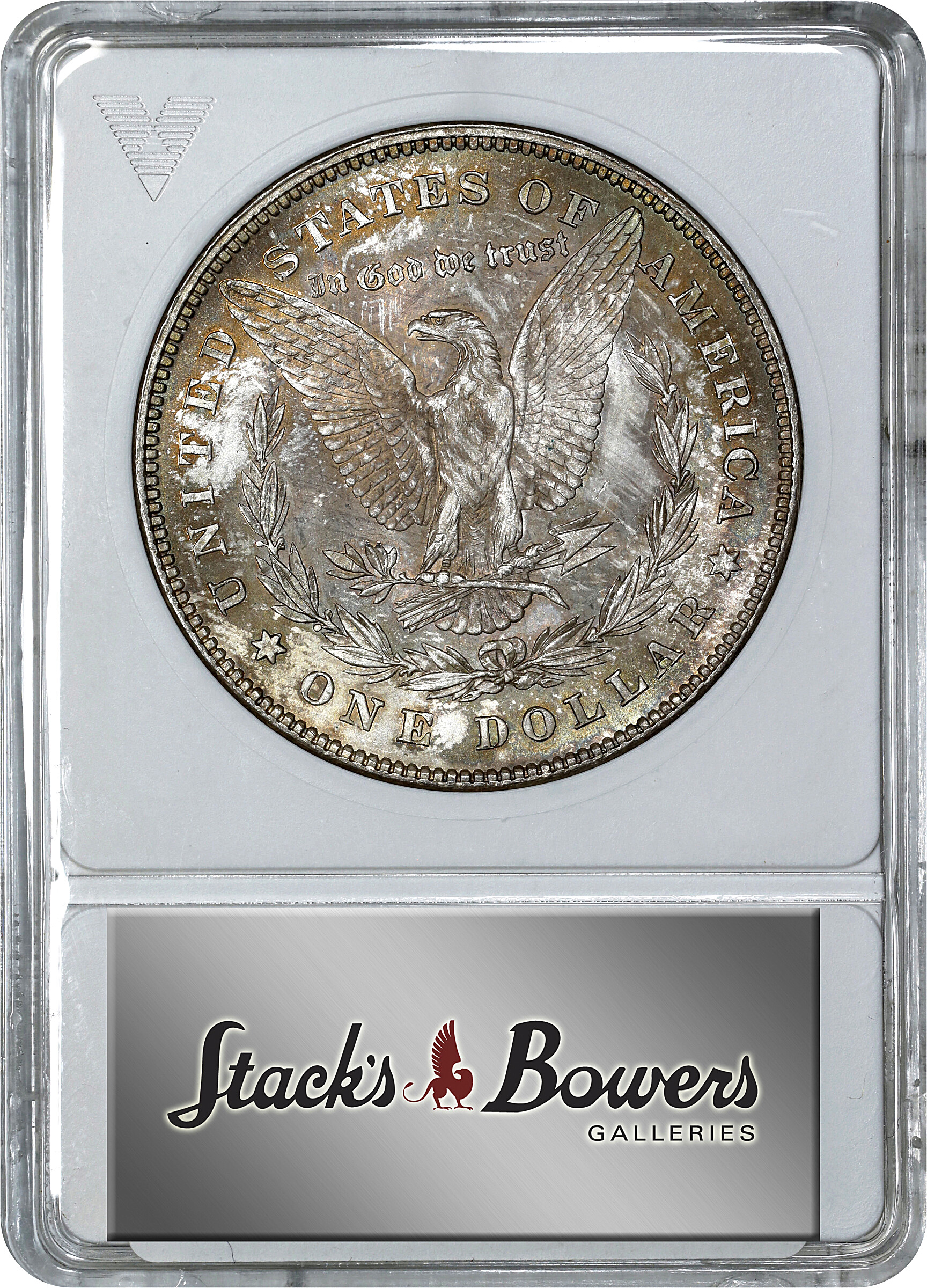 1878 7TF $1  Reverse of 1878, Doubled Stars, VAM-82 MS64 thumbnail 9