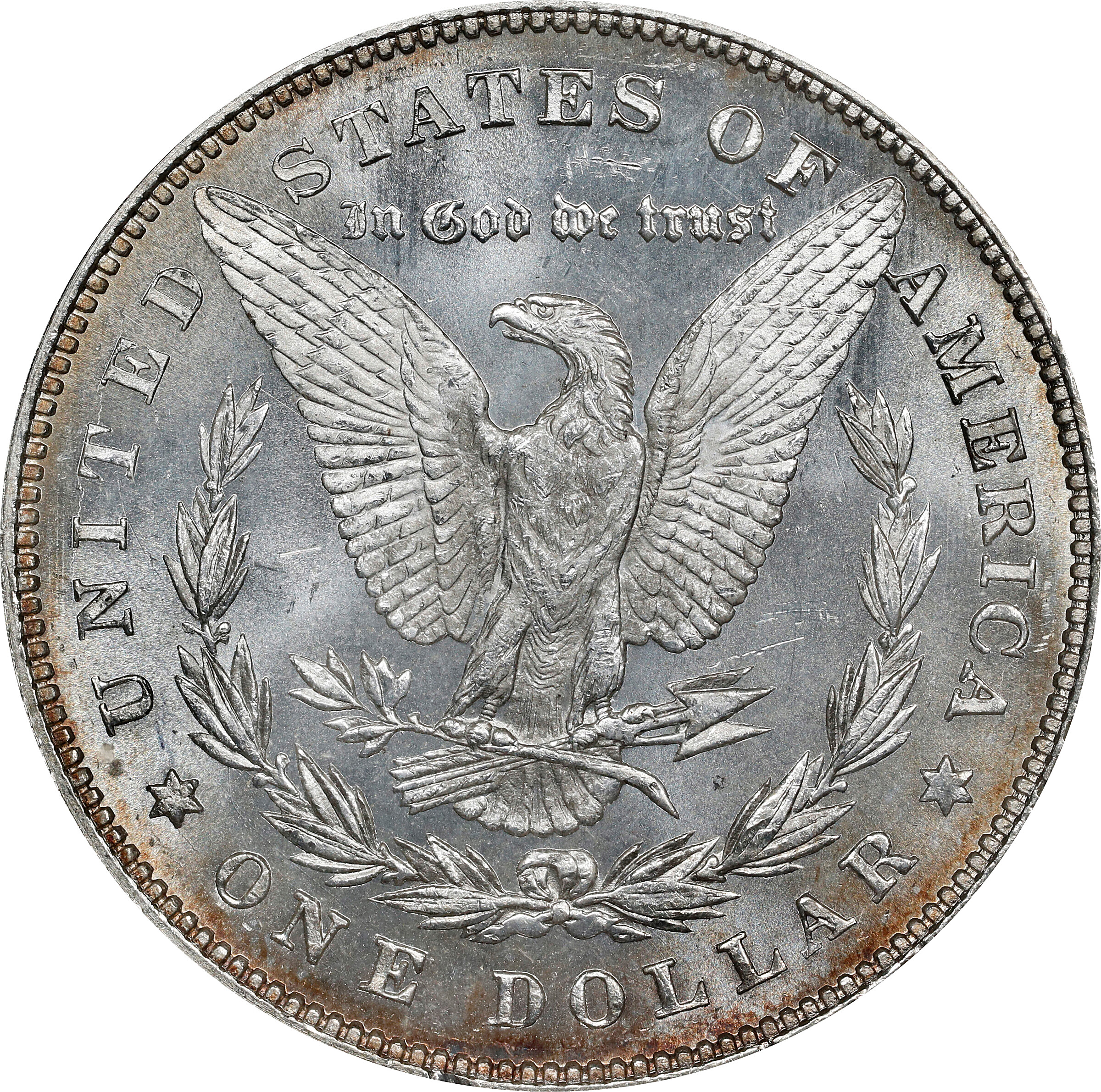 1878 7TF $1  Reverse of 1878, Doubled Stars, VAM-82 MS PL MS61 PL thumbnail 2