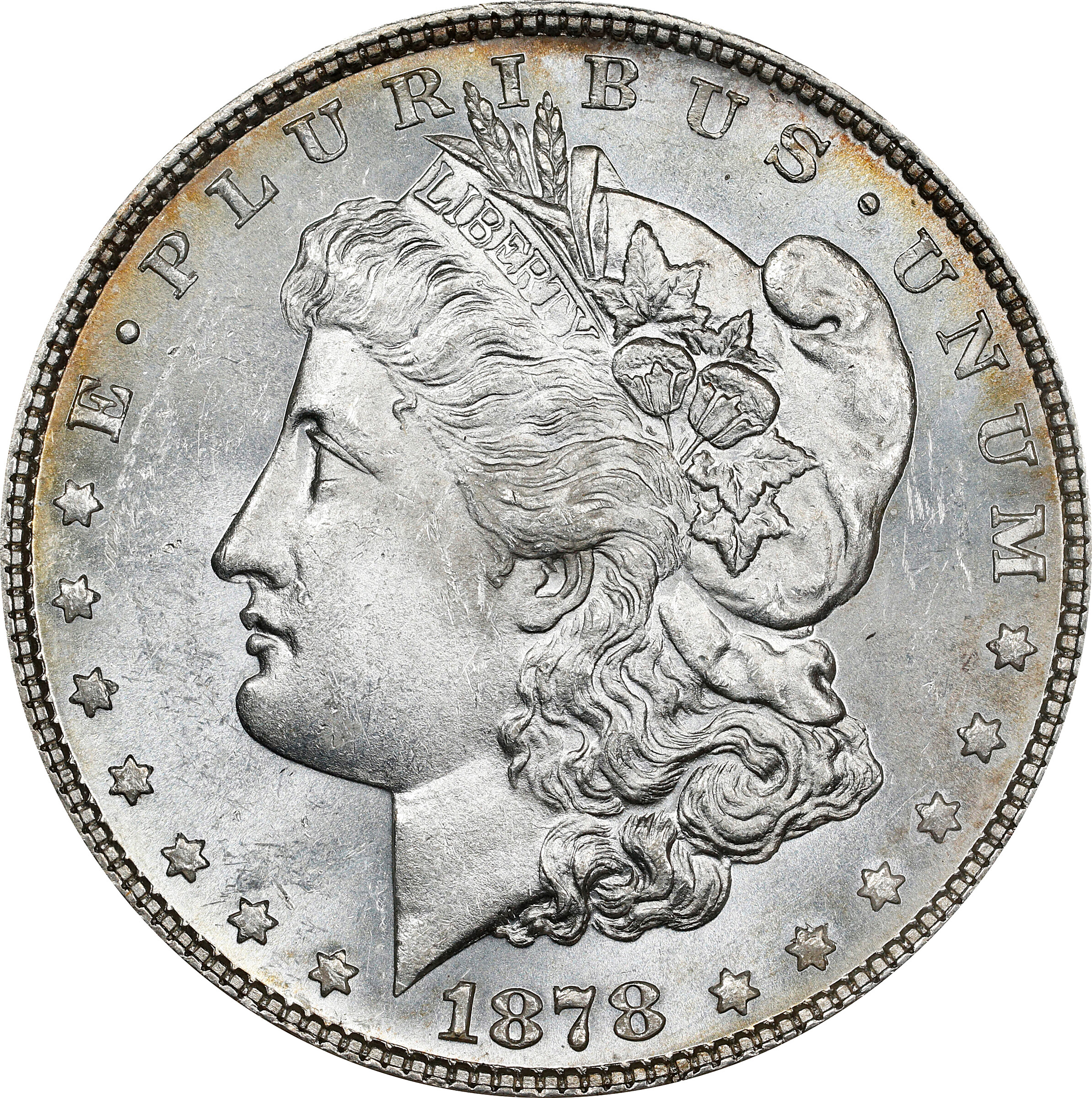 1878 7TF $1  Reverse of 1878, Tripled Star, VAM-141 VG10 thumbnail 23