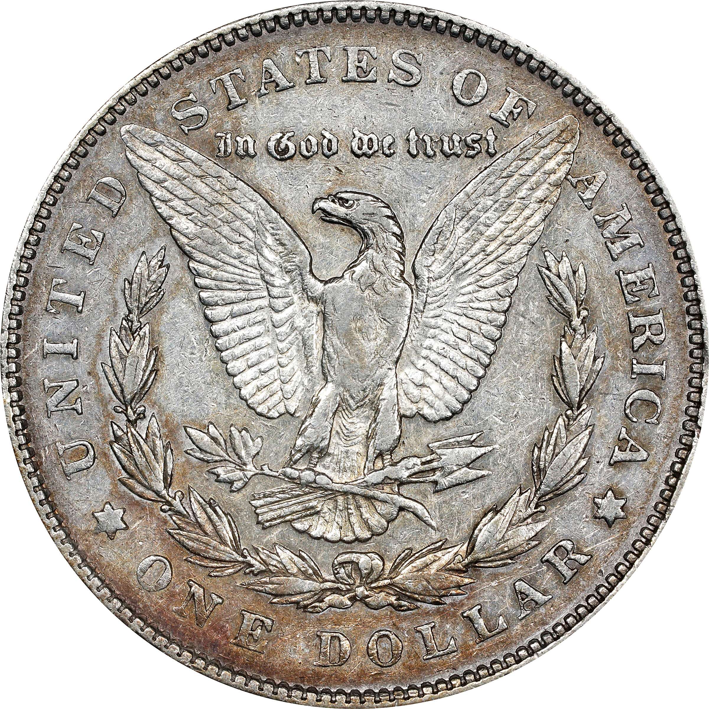 1878 7TF $1  Reverse of 1878, VAM-167 AU55 thumbnail 3