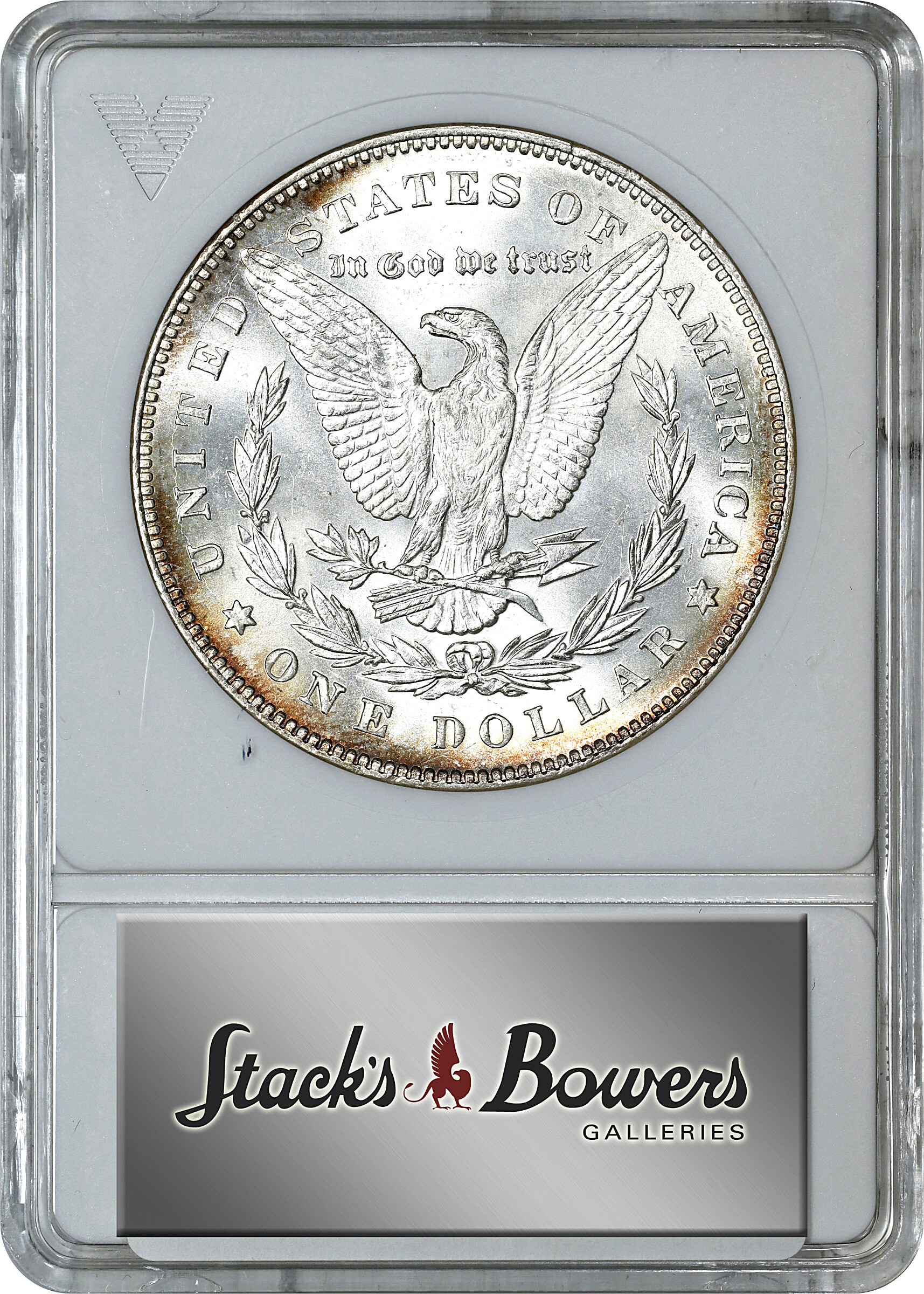 1878 7TF $1  Reverse of 1878, Broken D, VAM-195 AG3 CAC thumbnail 6