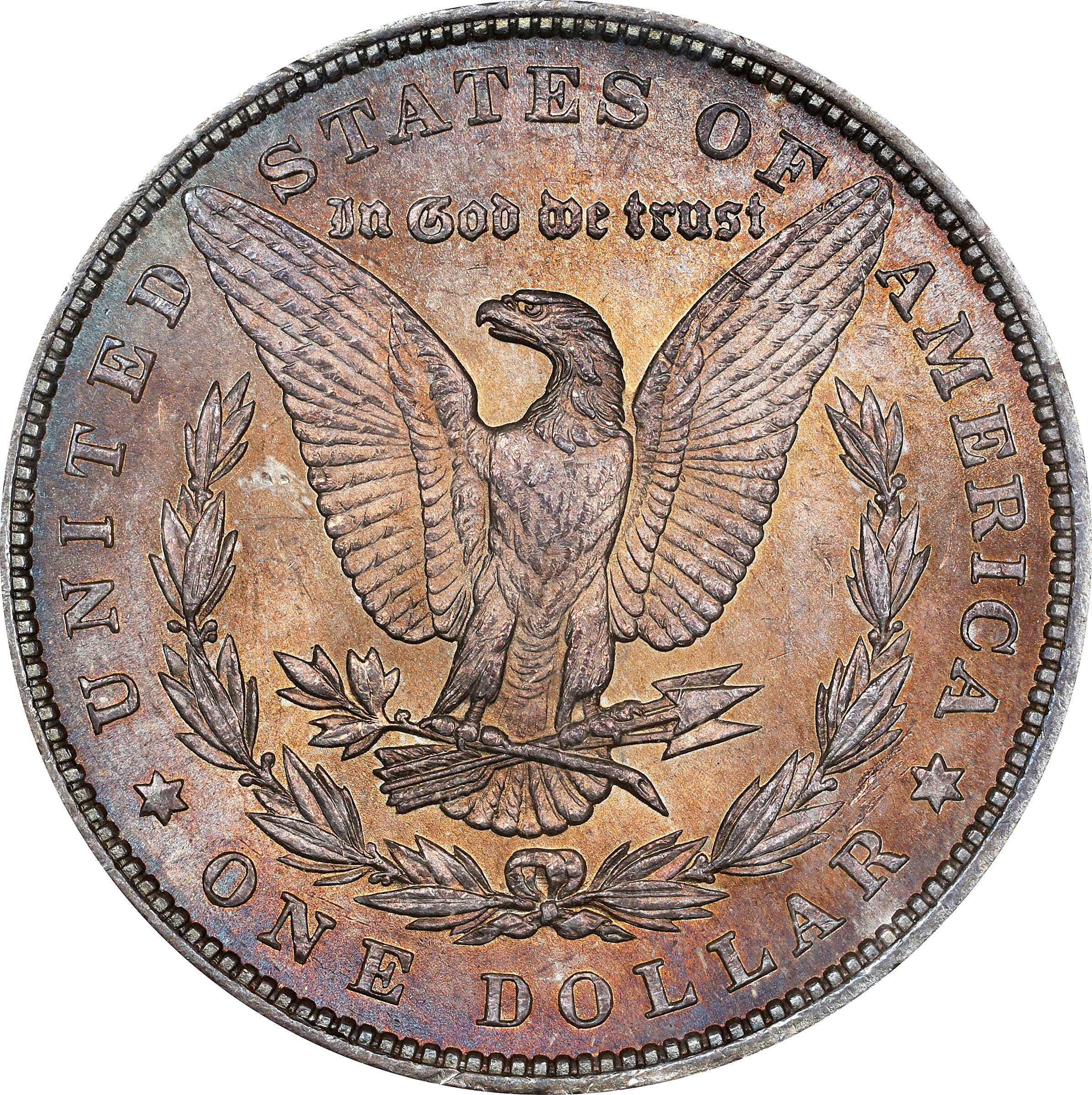 1878 7TF $1  Reverse of 1879, Washed Out L, VAM-223 MS60 thumbnail 2